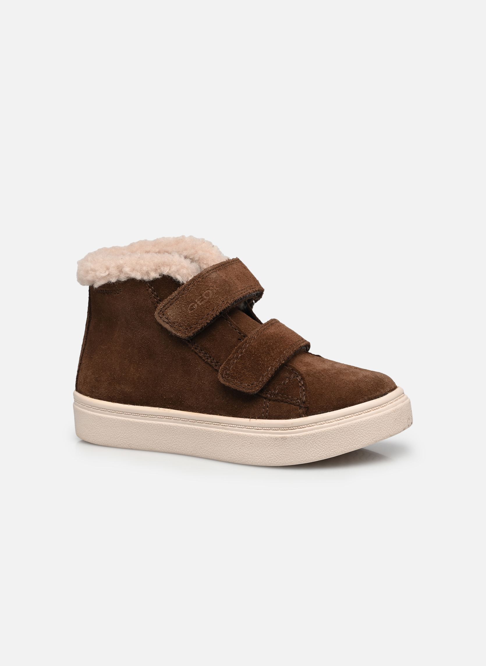 Baskets B Nashik Boy Wpf garçon marron Geox Baskets B Nashik Boy Wpf garçon marron DK BROWN