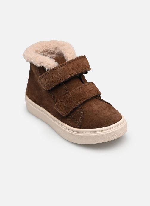 Geox Baskets B Nashik Boy Wpf garçon marron