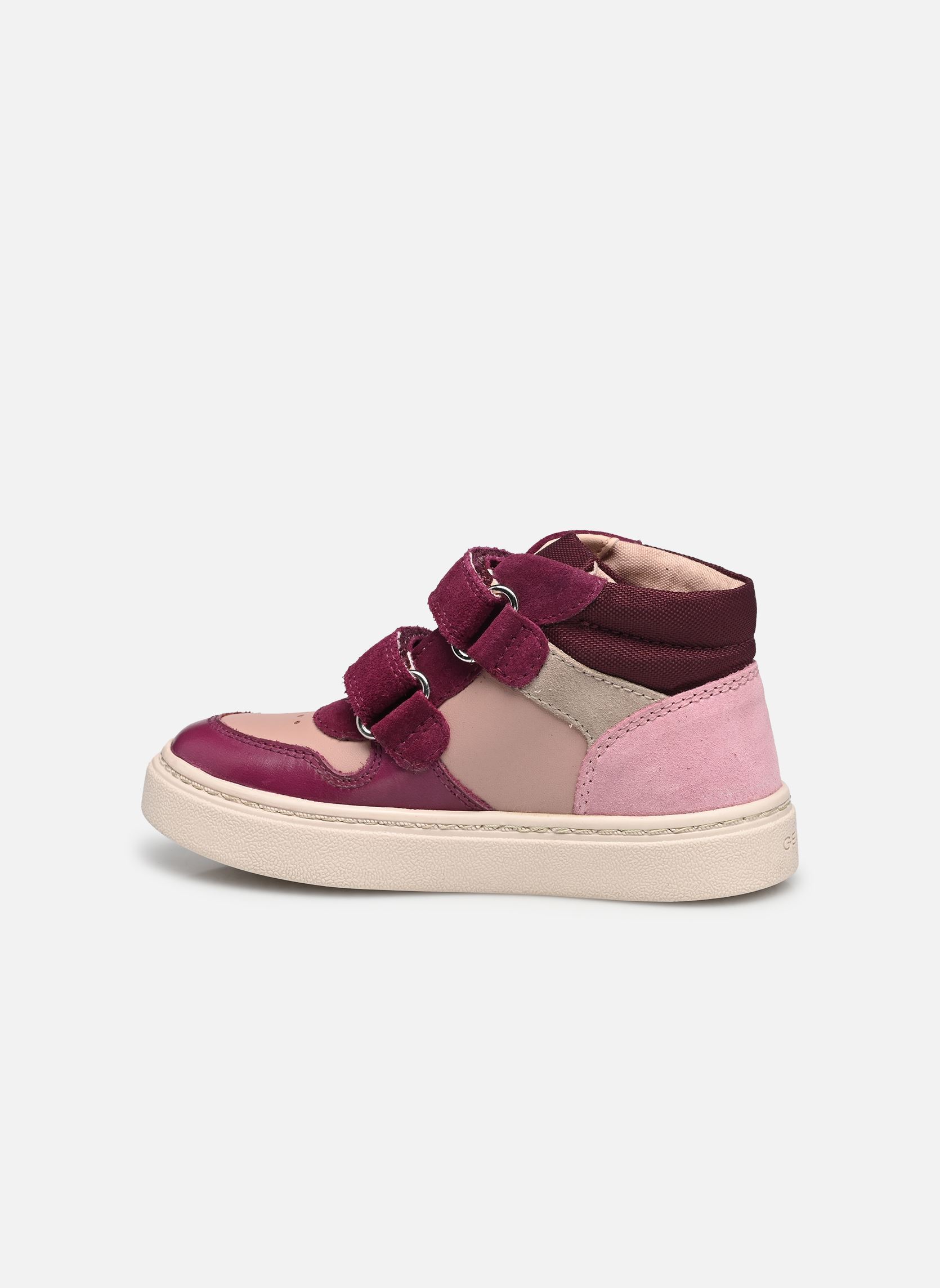 Baskets hautes B Nashik Girl B663HB fille violet Geox Baskets hautes B Nashik Girl B663HB fille violet OLD ROSE/DK PURPLE