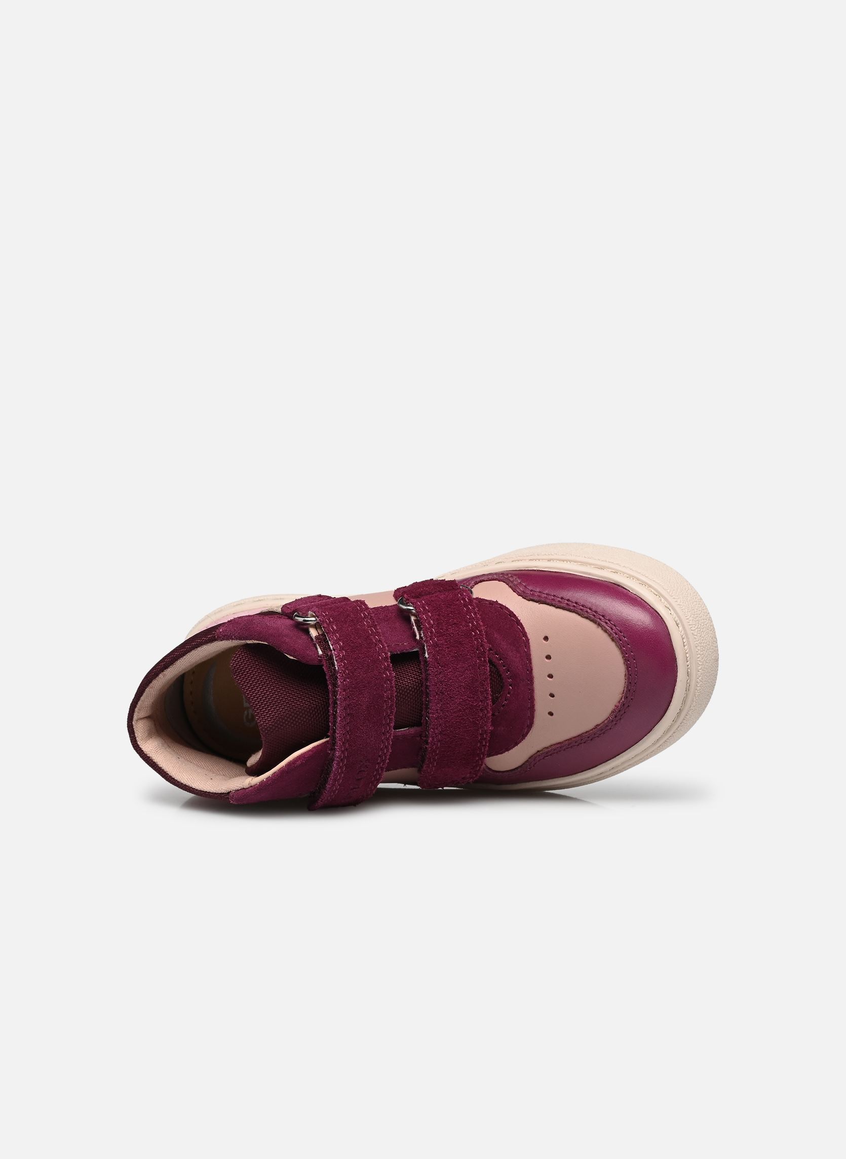 Baskets hautes B Nashik Girl B663HB fille violet Geox Baskets hautes B Nashik Girl B663HB fille violet OLD ROSE/DK PURPLE