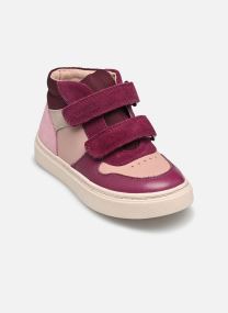 Baskets hautes B Nashik Girl B663HB fille violet Geox Baskets hautes B Nashik Girl B663HB fille violet OLD ROSE/DK PURPLE