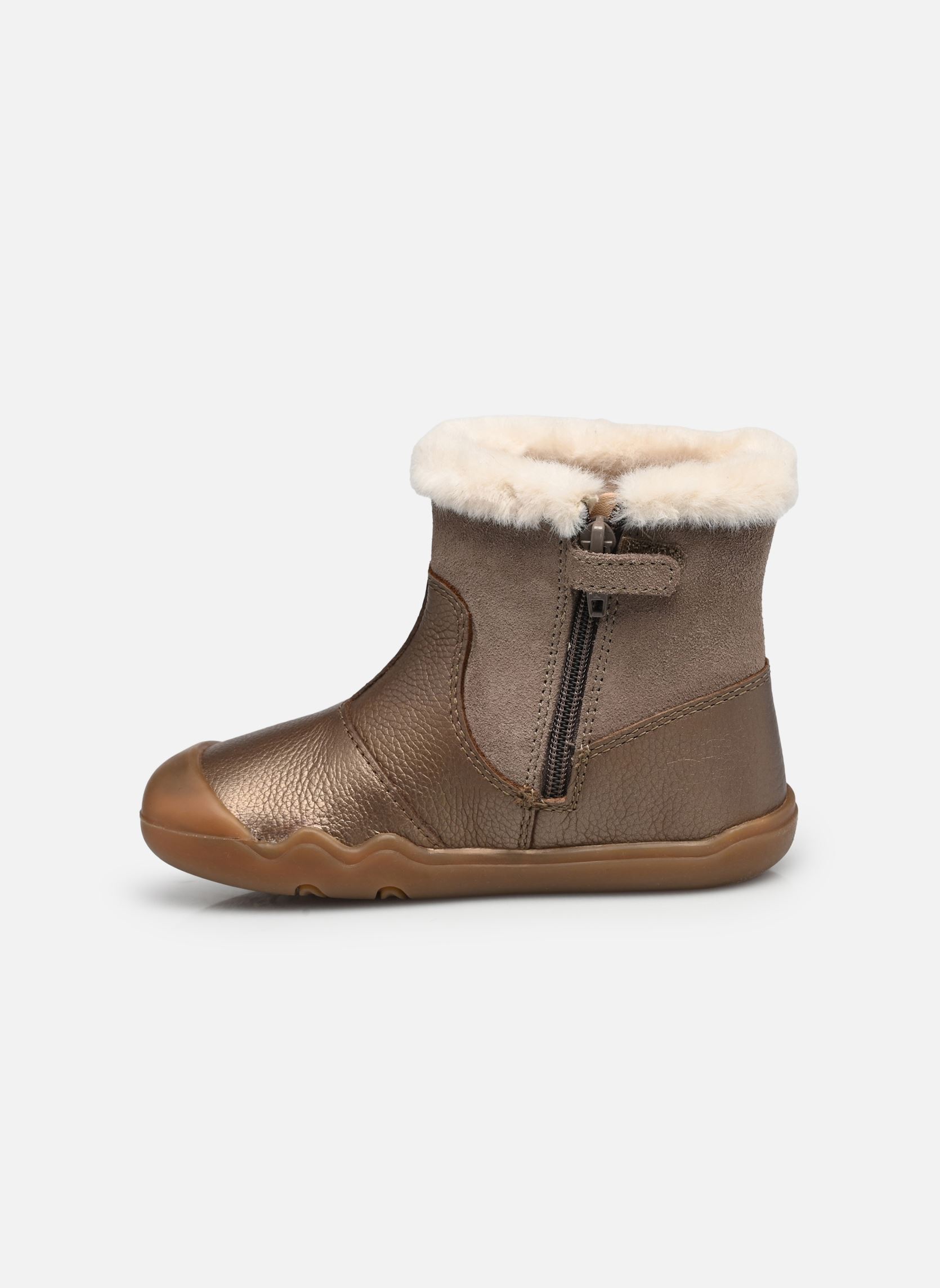 Enkellaarzen en laarzen B Steppieup Girl B6663A meisjes bruin Geox Enkellaarzen en laarzen B Steppieup Girl B6663A meisjes bruin SMOKE GREY