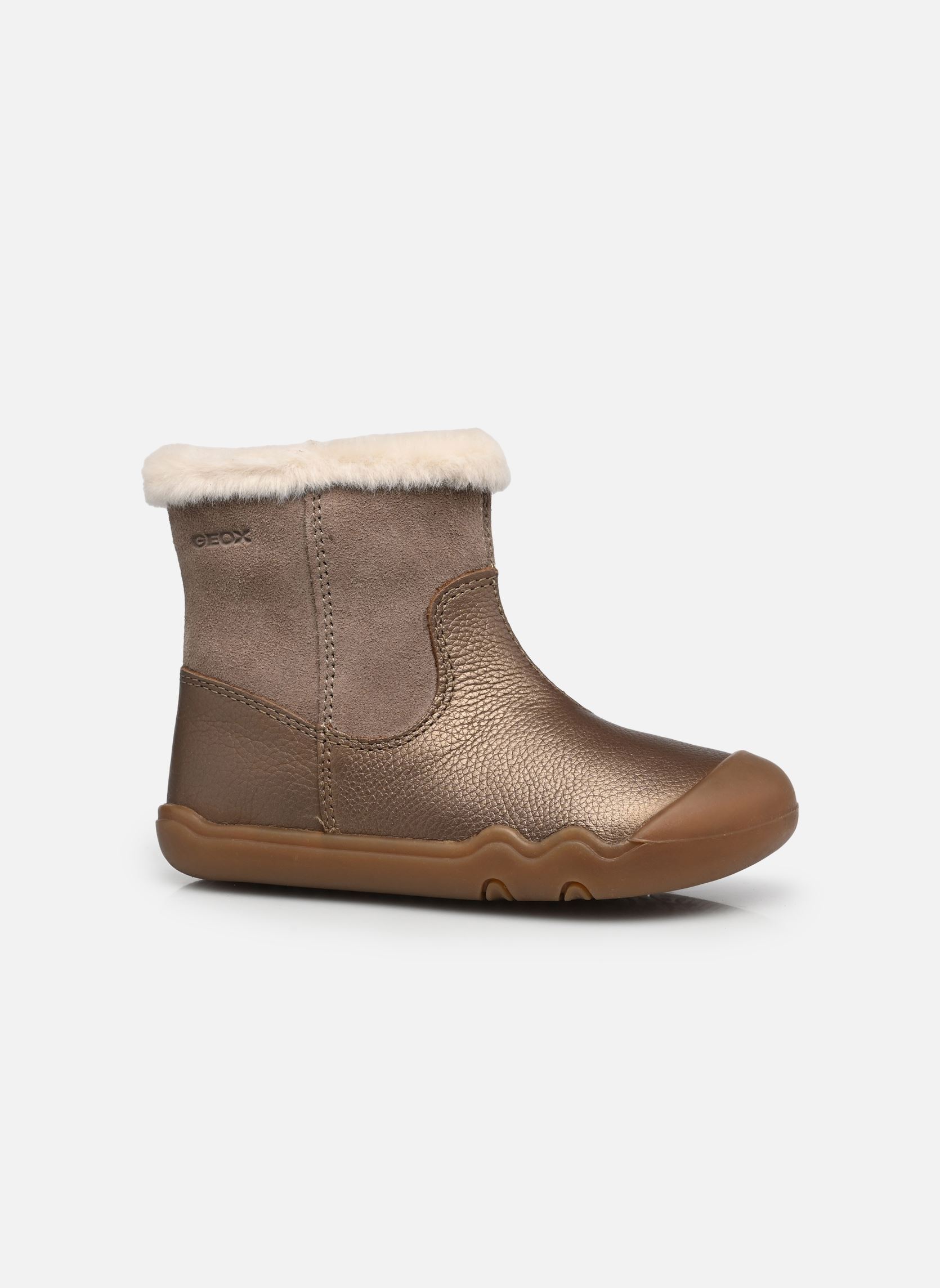 Enkellaarzen en laarzen B Steppieup Girl B6663A meisjes bruin Geox Enkellaarzen en laarzen B Steppieup Girl B6663A meisjes bruin SMOKE GREY
