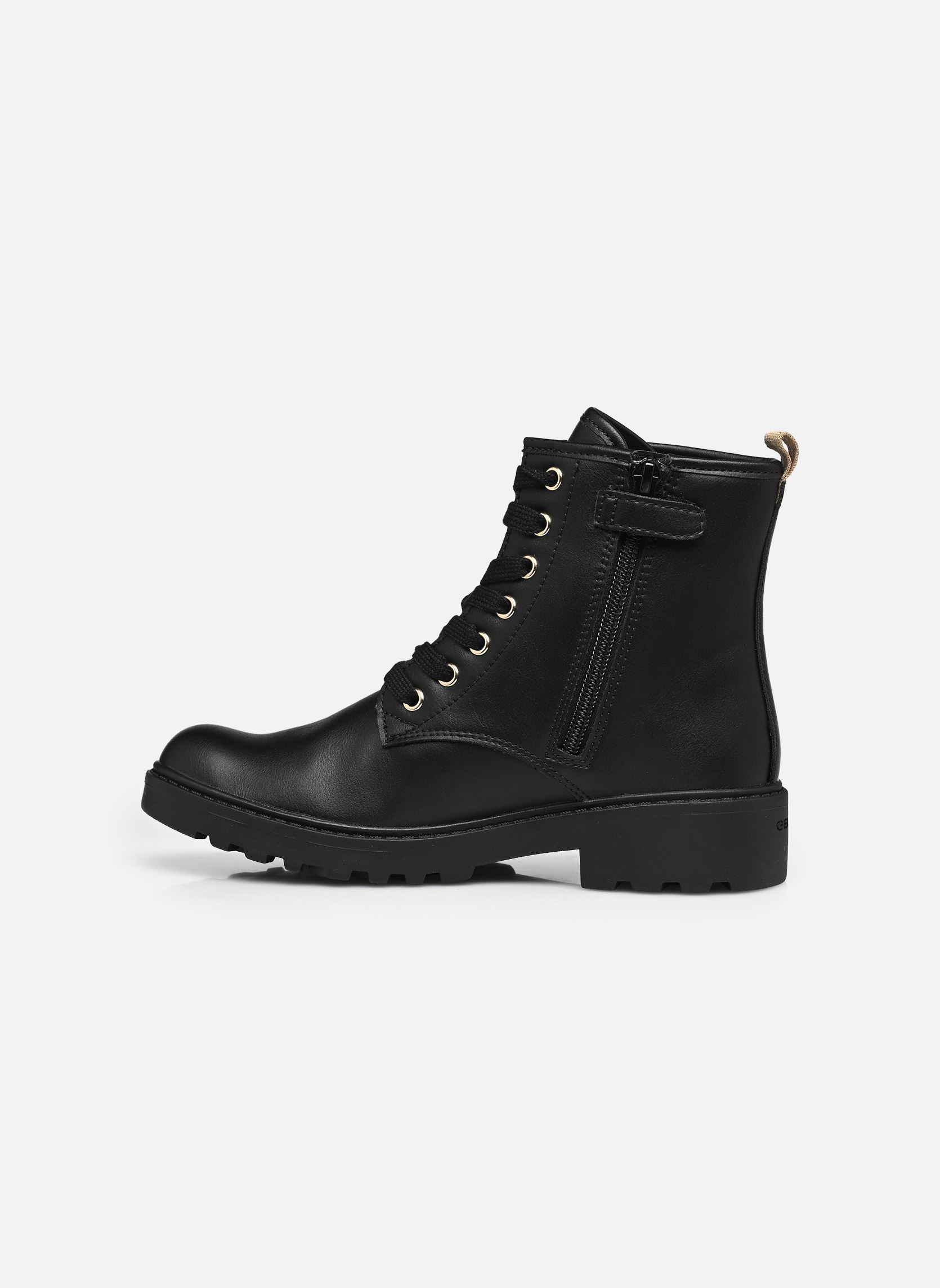 Stiefeletten / Ankle Boots J Casey Fille J6620G mädchen schwarz Geox Stiefeletten / Ankle Boots J Casey Fille J6620G mädchen schwarz BLACK/LT GOLD