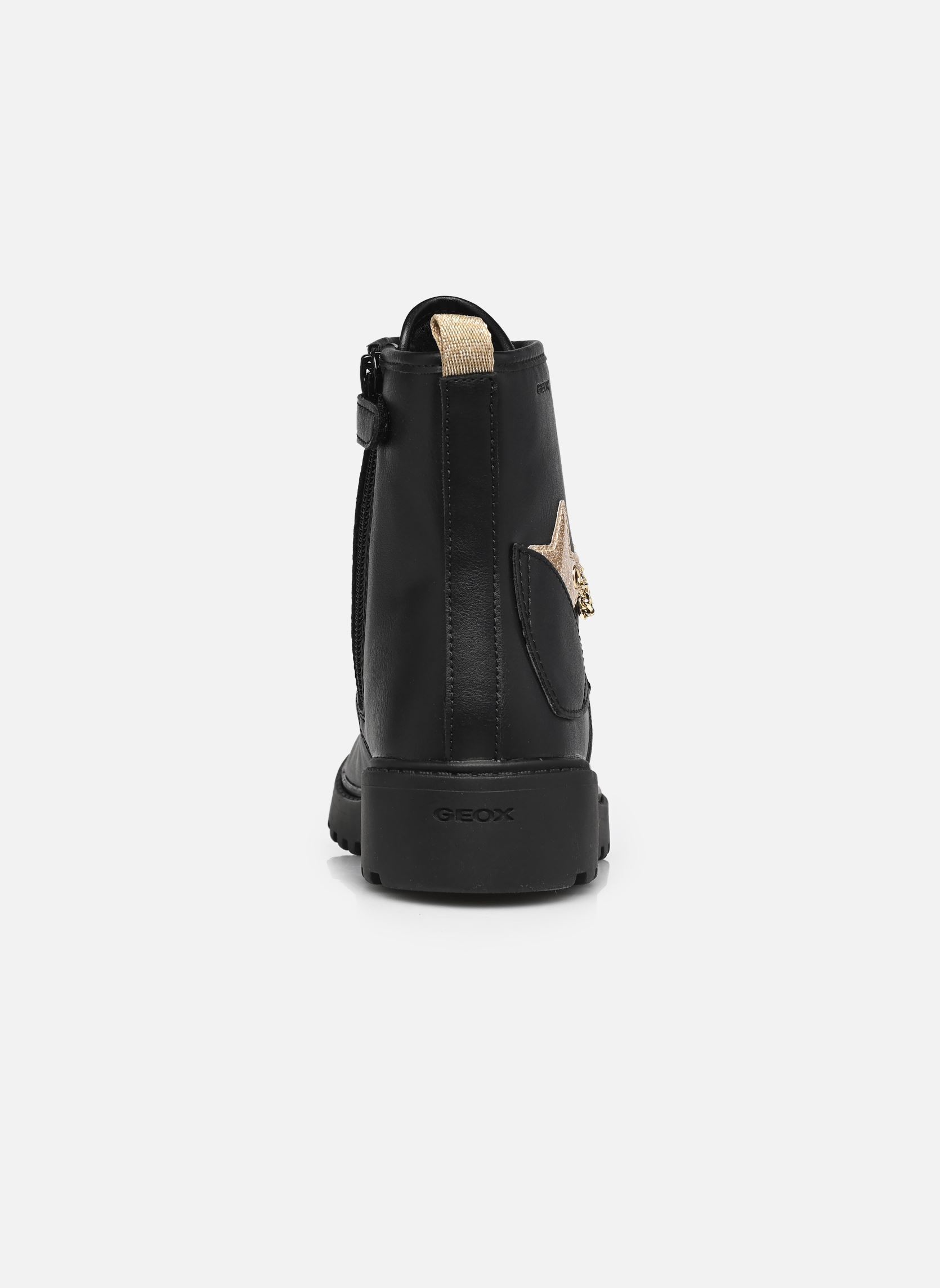 Stiefeletten / Ankle Boots J Casey Fille J6620G mädchen schwarz Geox Stiefeletten / Ankle Boots J Casey Fille J6620G mädchen schwarz BLACK/LT GOLD