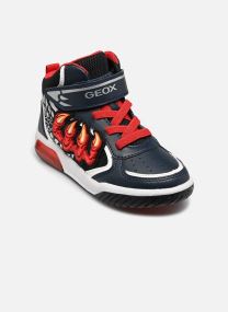 Baskets hautes J Inek Boy J669CA garçon bleu Geox Baskets hautes J Inek Boy J669CA garçon bleu NAVY/RED