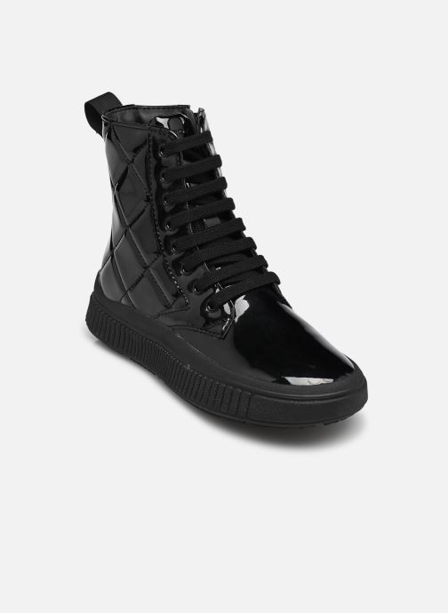 Geox Baskets J Laquinny Girl J66M3C fille noir