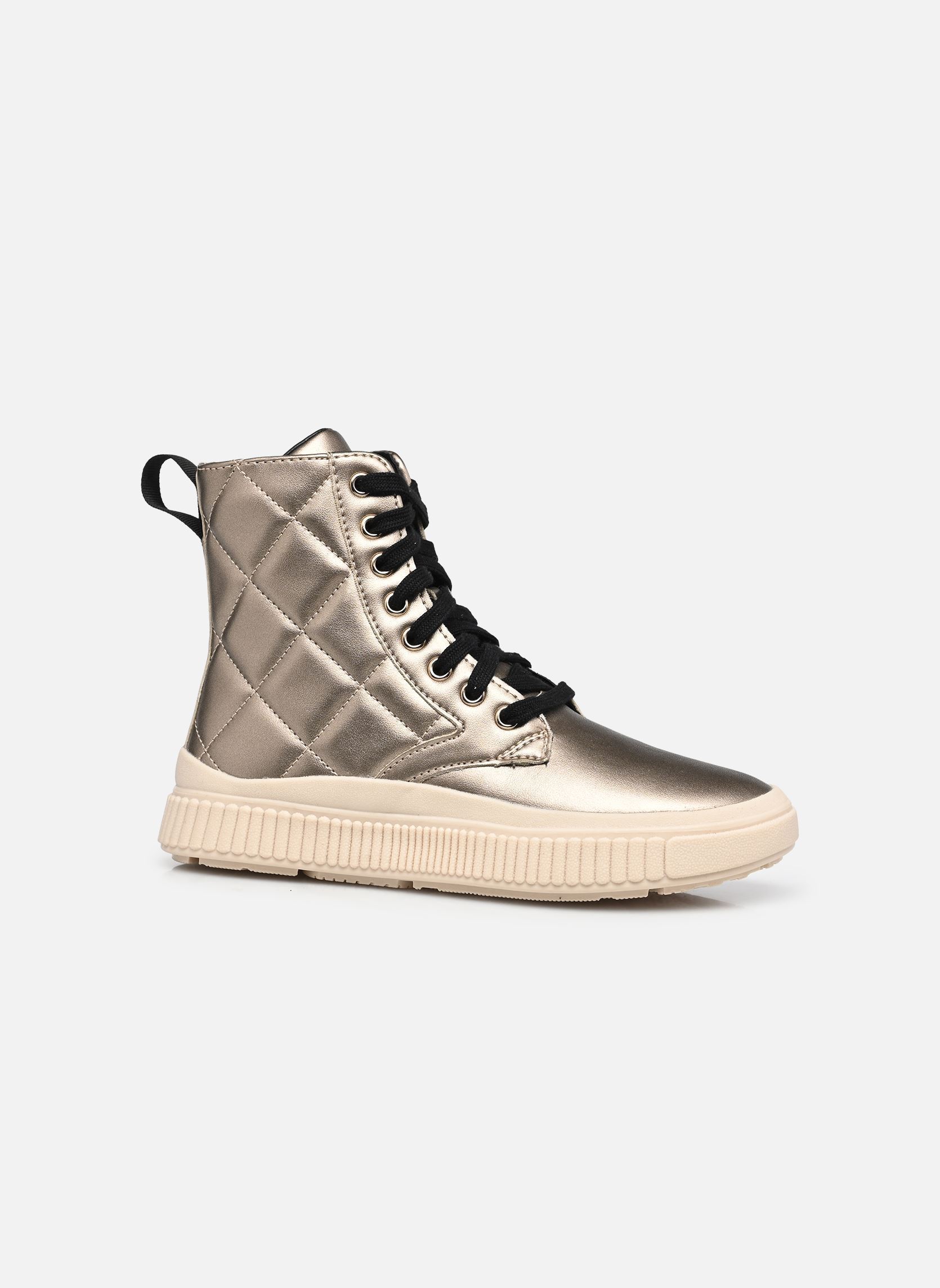 Baskets J Laquinny Girl J66M3C fille or et bronze Geox Baskets J Laquinny Girl J66M3C fille or et bronze DK BEIGE