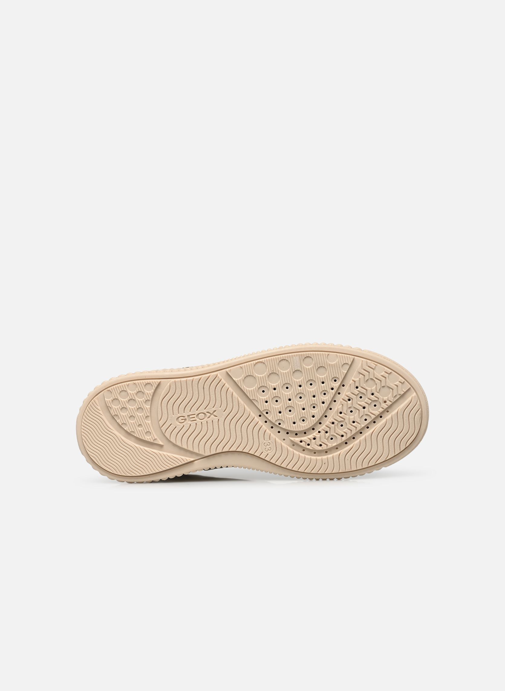 Baskets hautes J Laquinny Girl J66M3D fille beige Geox Baskets hautes J Laquinny Girl J66M3D fille beige LT IVORY/LT BRONZE
