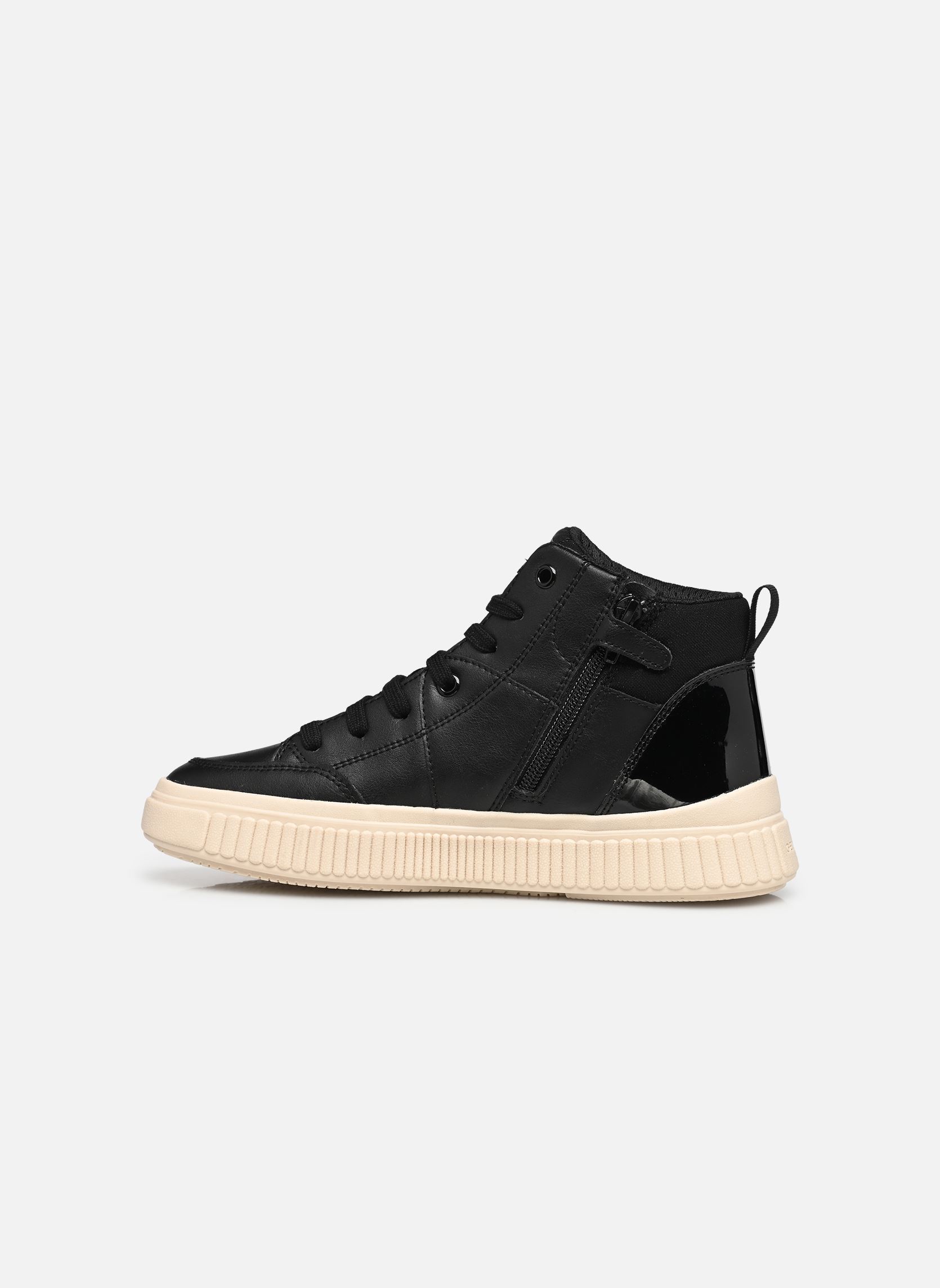 Baskets hautes J Laquinny Girl J66M3D fille noir Geox Baskets hautes J Laquinny Girl J66M3D fille noir BLACK