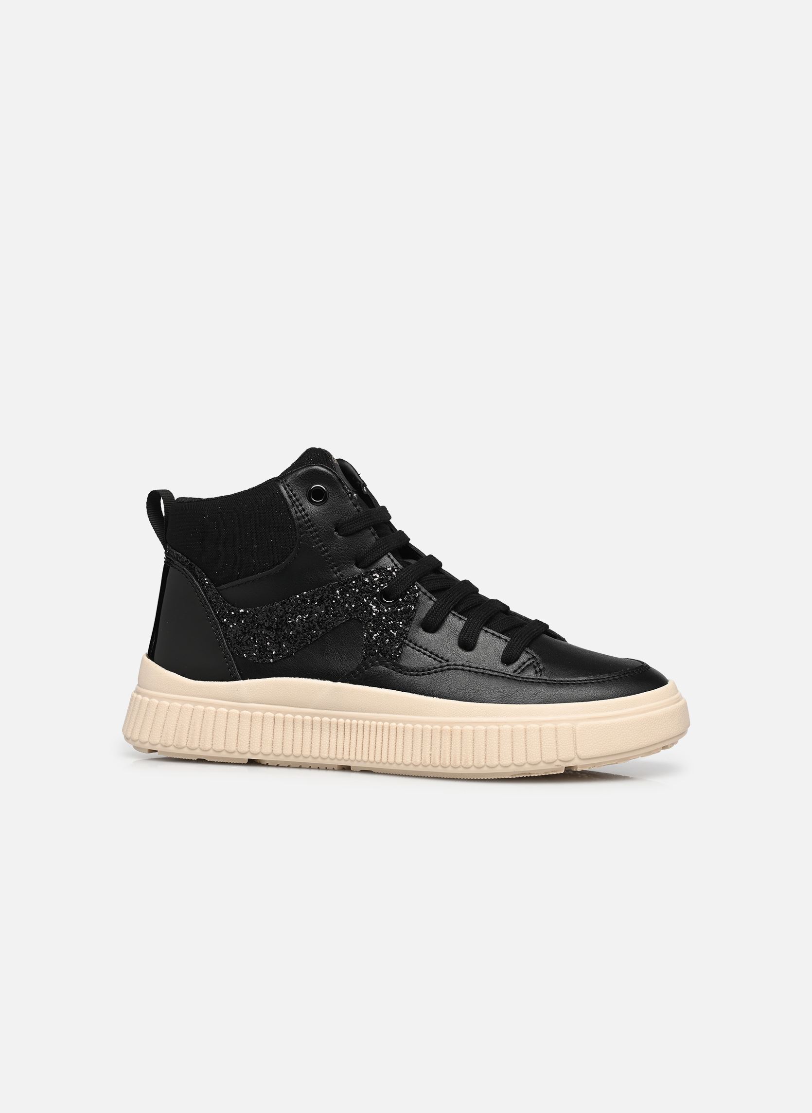 Baskets hautes J Laquinny Girl J66M3D fille noir Geox Baskets hautes J Laquinny Girl J66M3D fille noir BLACK
