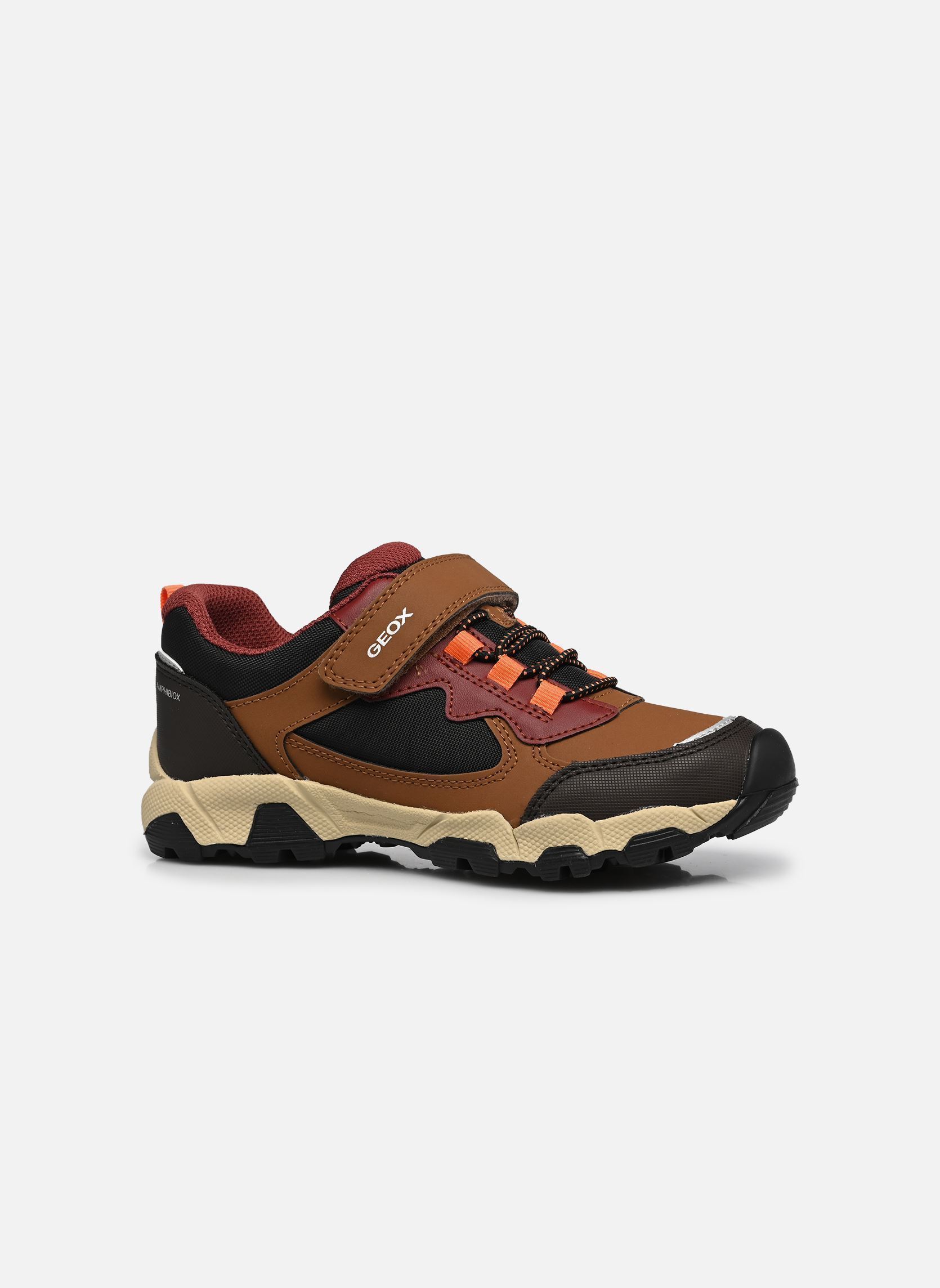 Sneaker J Magnetar Boy B Abx jungen braun Geox Sneaker J Magnetar Boy B Abx jungen braun BROWN/BORDEAUX