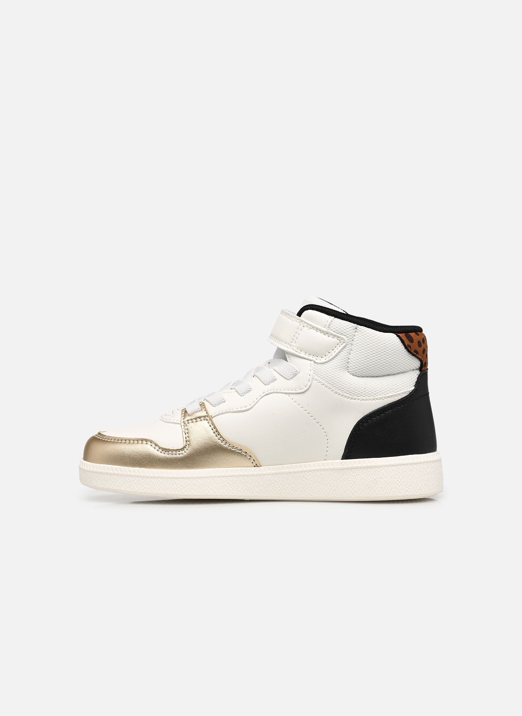 Niedrige Sneaker J New Emberlix Girl mädchen weiß Geox Niedrige Sneaker J New Emberlix Girl mädchen weiß WHITE/LT GOLD