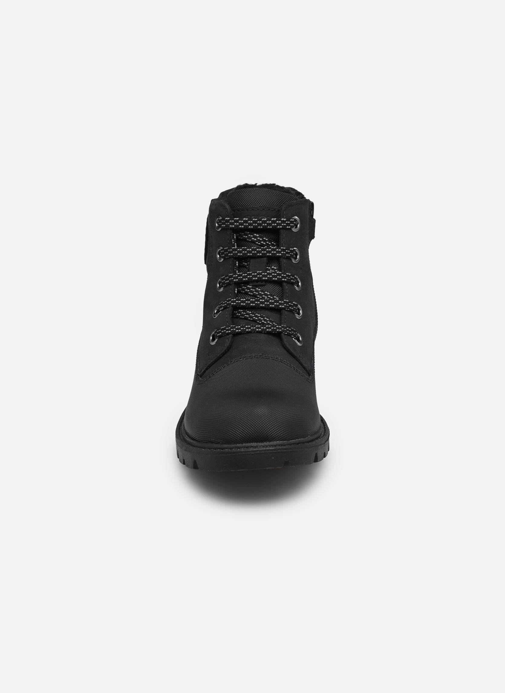 Enkellaarzen en laarzen J Shaylax Boy Wpf jongens zwart Geox Enkellaarzen en laarzen J Shaylax Boy Wpf jongens zwart BLACK