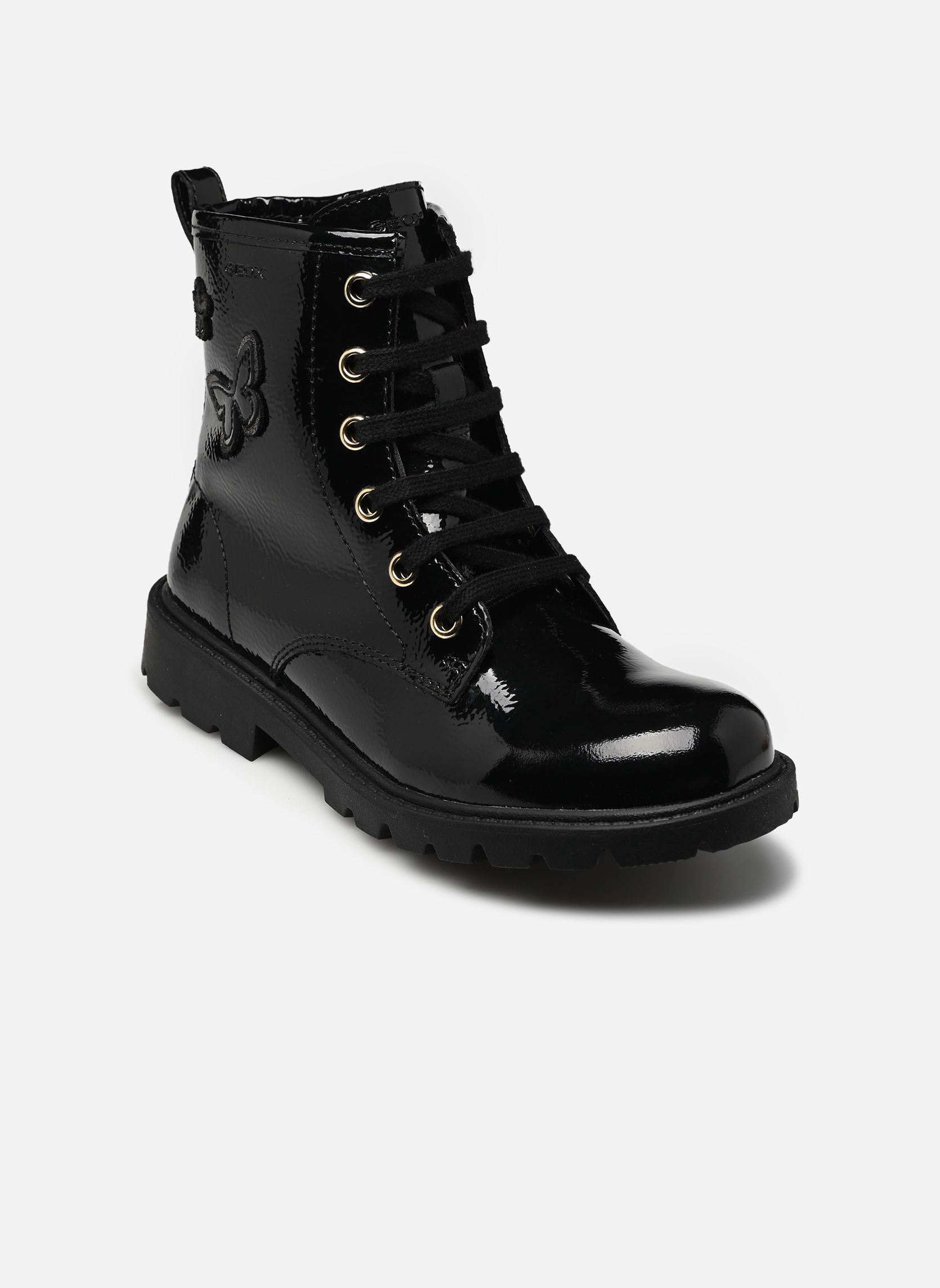 Stiefeletten und Stiefel J Shaylax Girl J56EXA mädchen schwarz Geox Stiefeletten und Stiefel J Shaylax Girl J56EXA mädchen schwarz BLACK