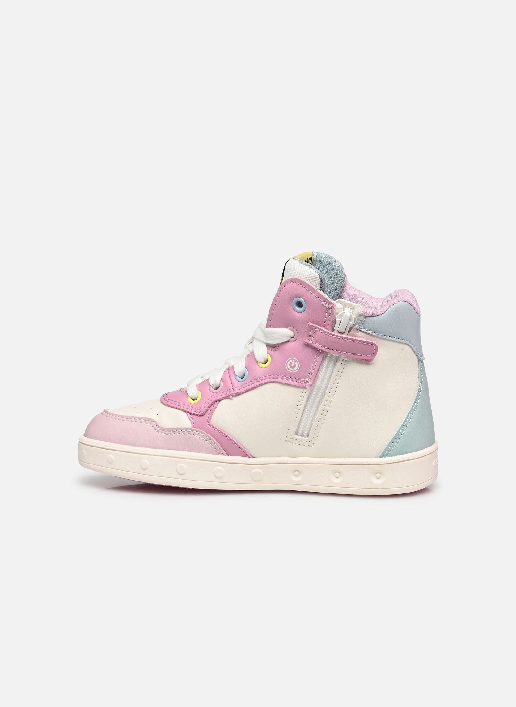 Baskets hautes J Skylin Girl J668WD fille multicolore Geox Baskets hautes J Skylin Girl J668WD fille multicolore PINK/MULTICOLOR