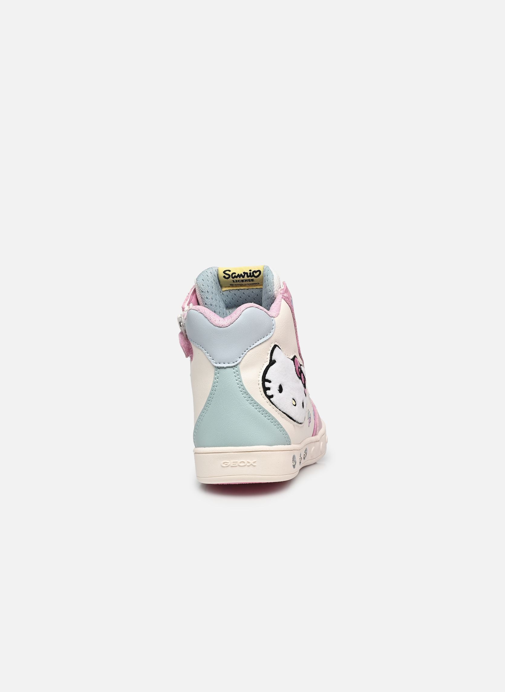 Baskets hautes J Skylin Girl J668WD fille multicolore Geox Baskets hautes J Skylin Girl J668WD fille multicolore PINK/MULTICOLOR