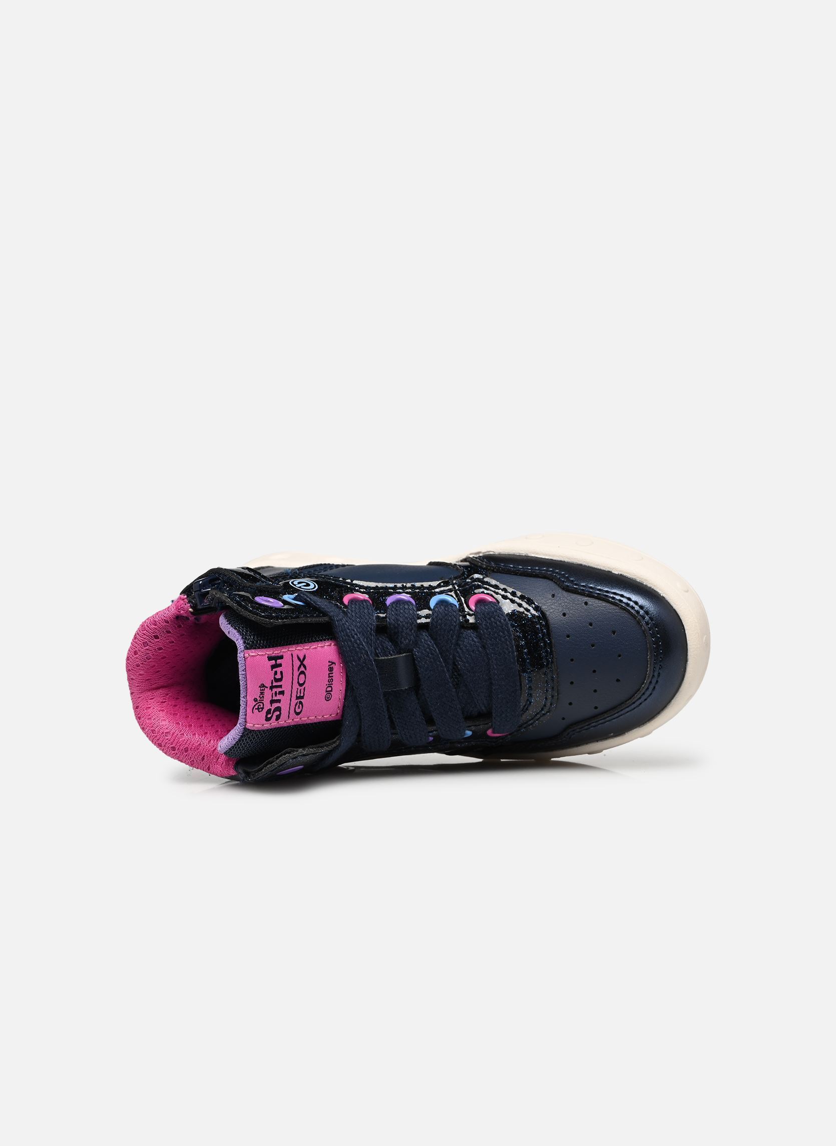 Knöchelhohe Sneaker J Skylin Girl J668WE mädchen blau Geox Knöchelhohe Sneaker J Skylin Girl J668WE mädchen blau NAVY/FUCHSIA