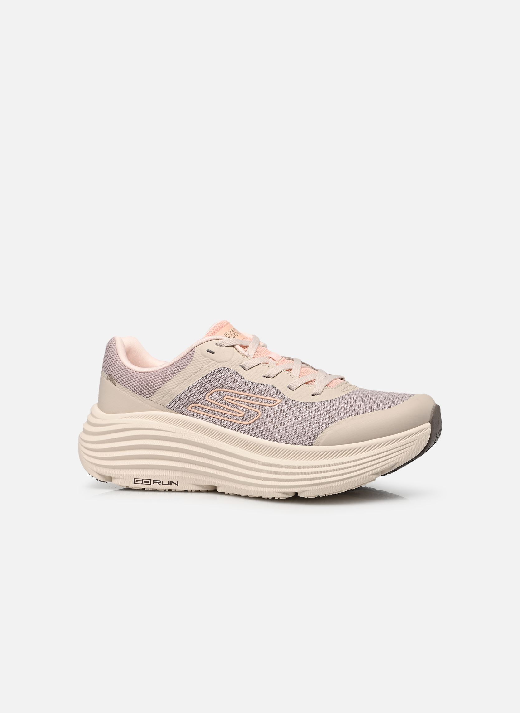 Baskets Max Cushioning Endeavour - CA femme beige Skechers Baskets Max Cushioning Endeavour - CA femme beige NAT