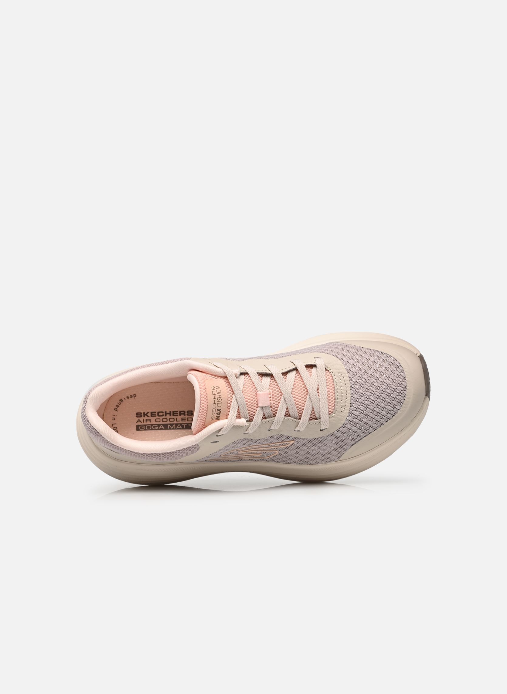 Baskets Max Cushioning Endeavour - CA femme beige Skechers Baskets Max Cushioning Endeavour - CA femme beige NAT