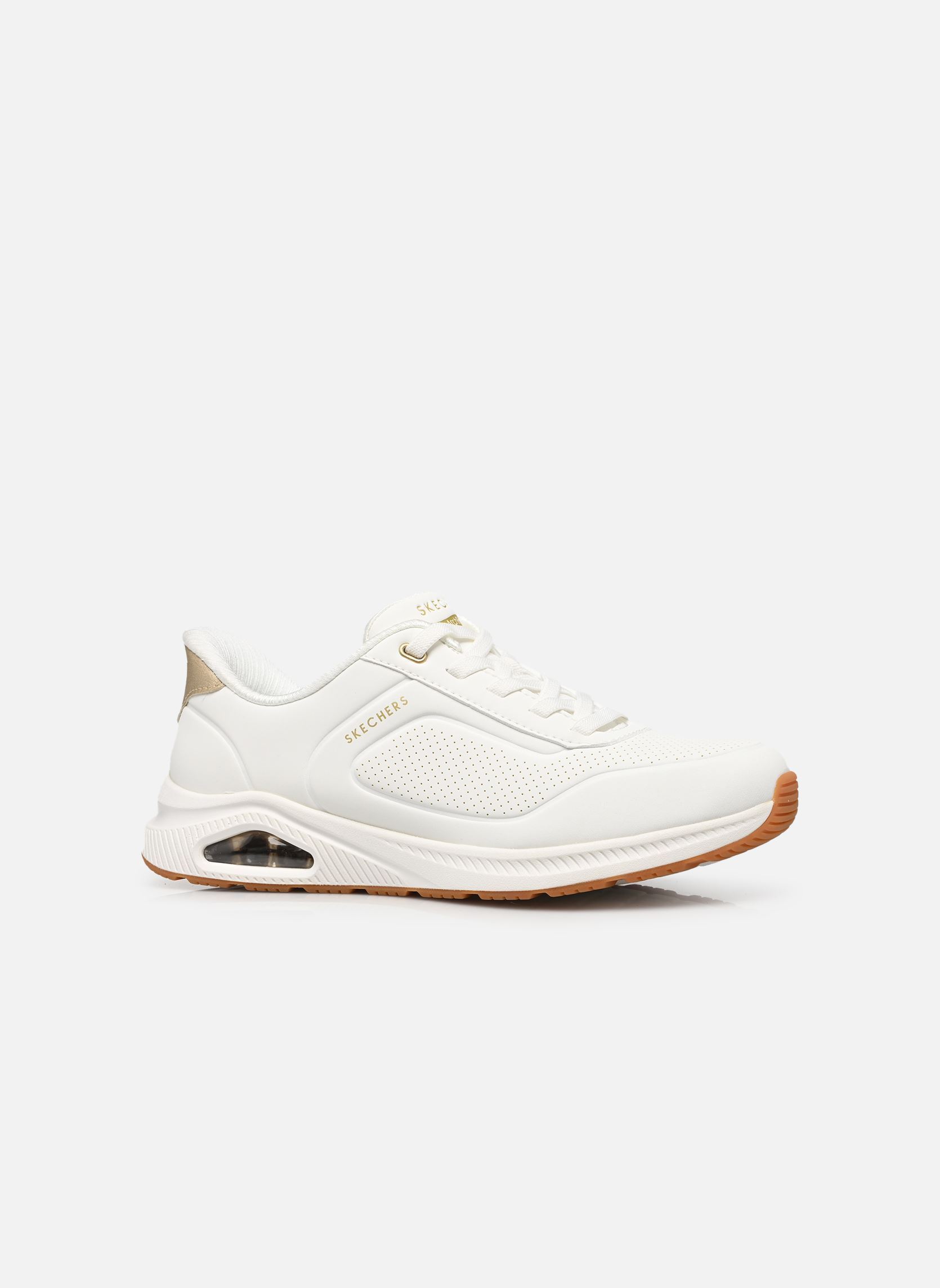 Sneakers SLIP-INS Arch Fit Uno - Relax dames wit Skechers Sneakers SLIP-INS Arch Fit Uno - Relax dames wit WHT