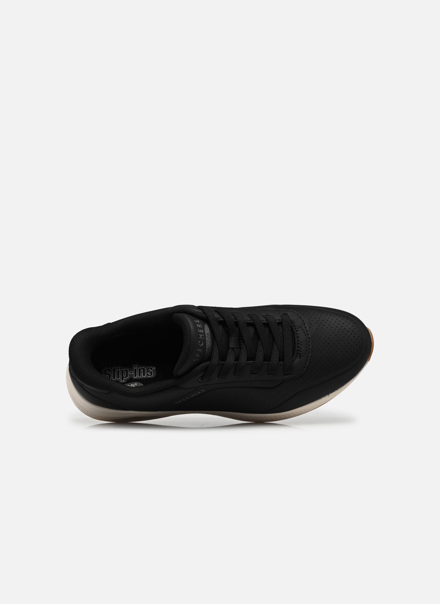 Baskets SLIP-INS Arch Fit Uno - Relax homme noir Skechers Baskets SLIP-INS Arch Fit Uno - Relax homme noir BLK