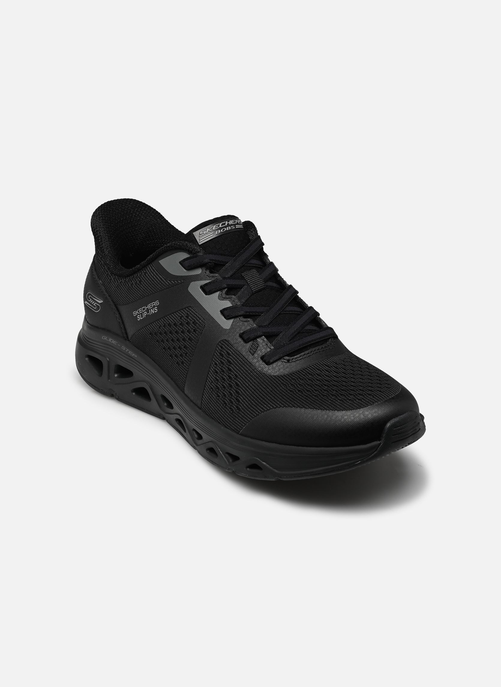 Baskets SLIP-INS Bobs Arc Waves Remix femme noir Skechers Baskets SLIP-INS Bobs Arc Waves Remix femme noir BBK