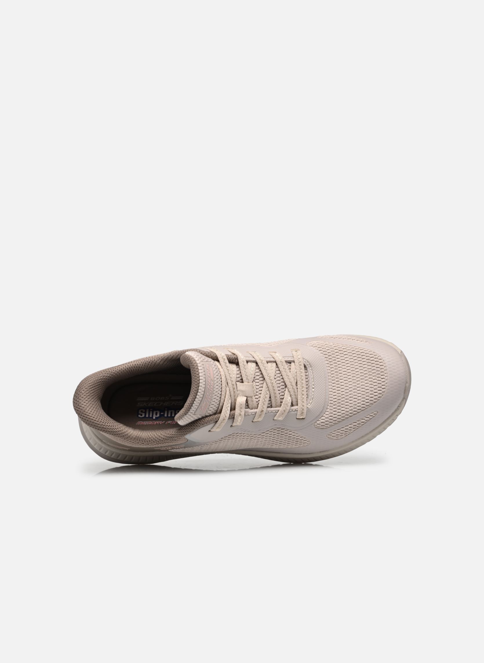 Baskets SLIP-INS Bobs Squad 4 - S Look femme gris Skechers Baskets SLIP-INS Bobs Squad 4 - S Look femme gris TPMT