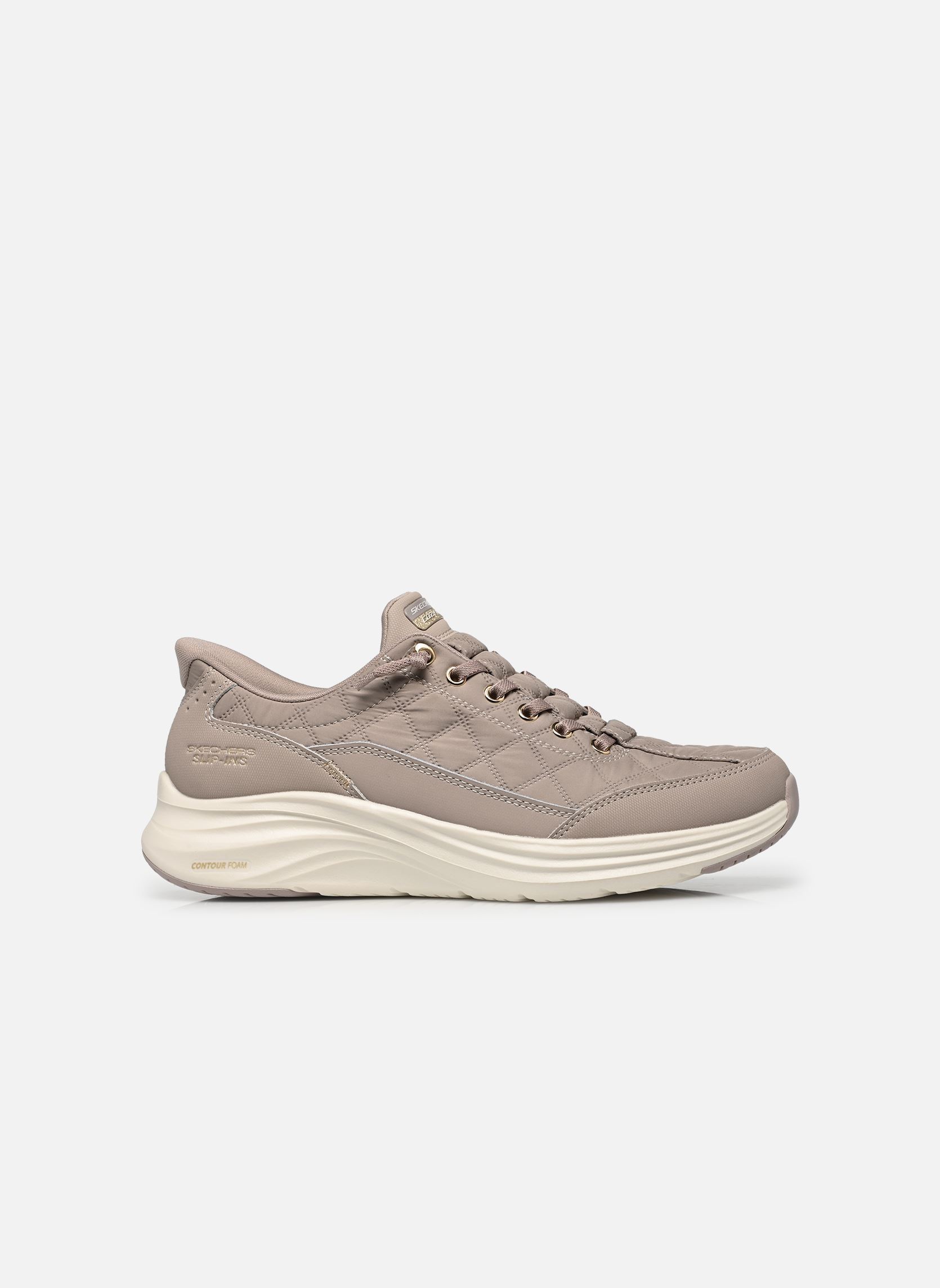Baskets SLIP-INS Contour Foam - Golden femme beige Skechers Baskets SLIP-INS Contour Foam - Golden femme beige TPE