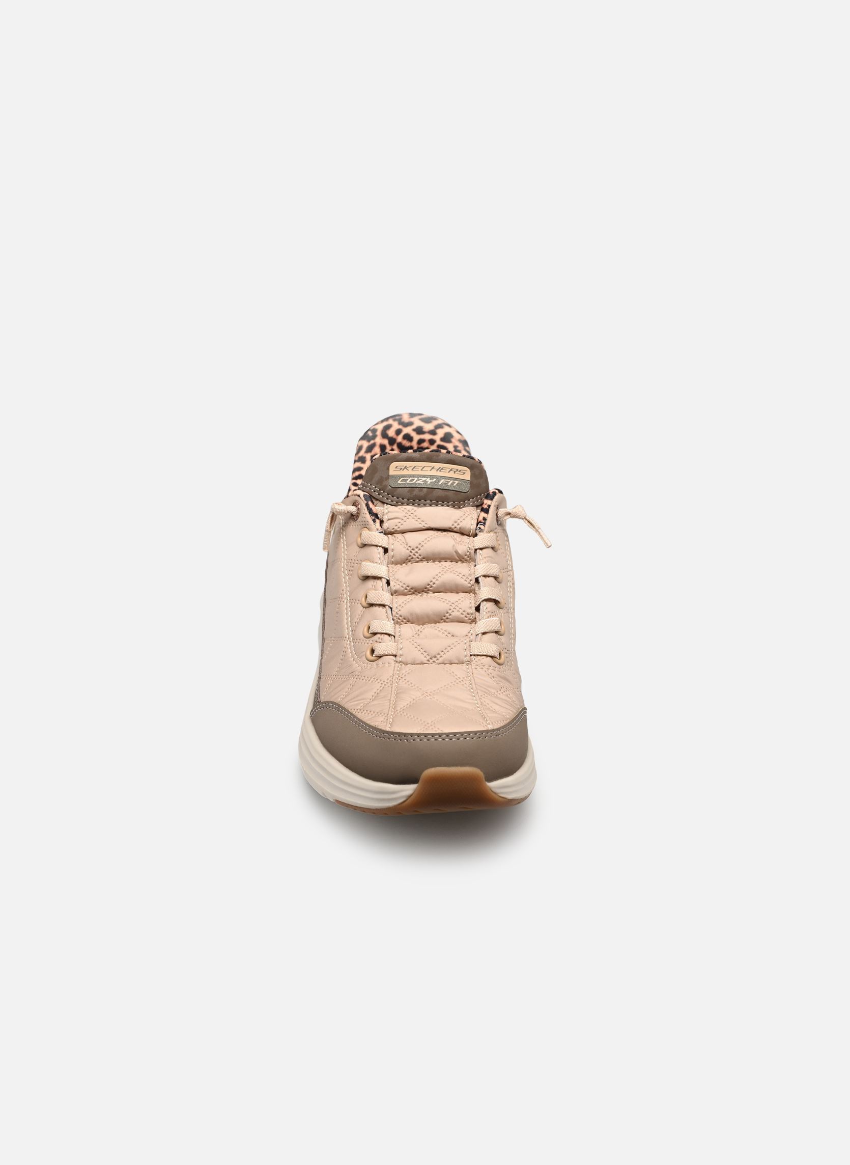 Baskets SLIP-INS Contour Foam - Leo D femme beige Skechers Baskets SLIP-INS Contour Foam - Leo D femme beige BRN
