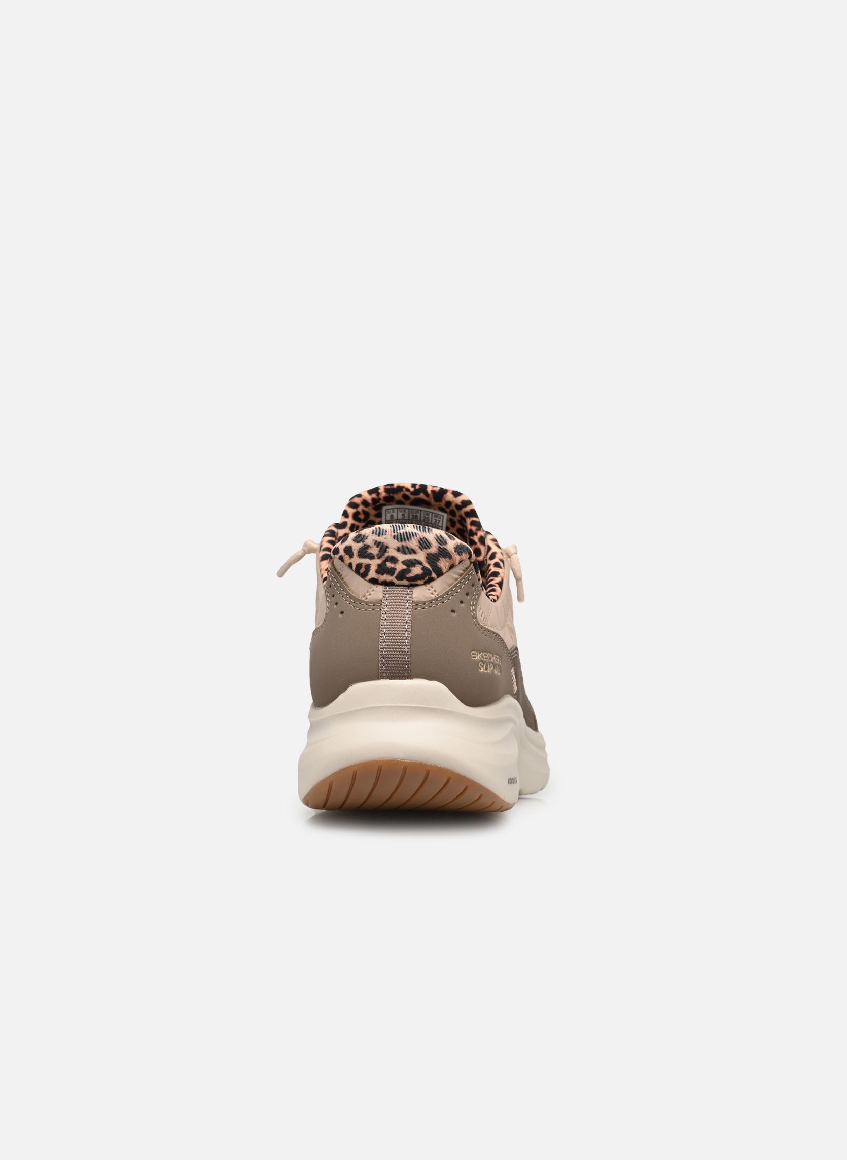 Baskets SLIP-INS Contour Foam - Leo D femme beige Skechers Baskets SLIP-INS Contour Foam - Leo D femme beige BRN