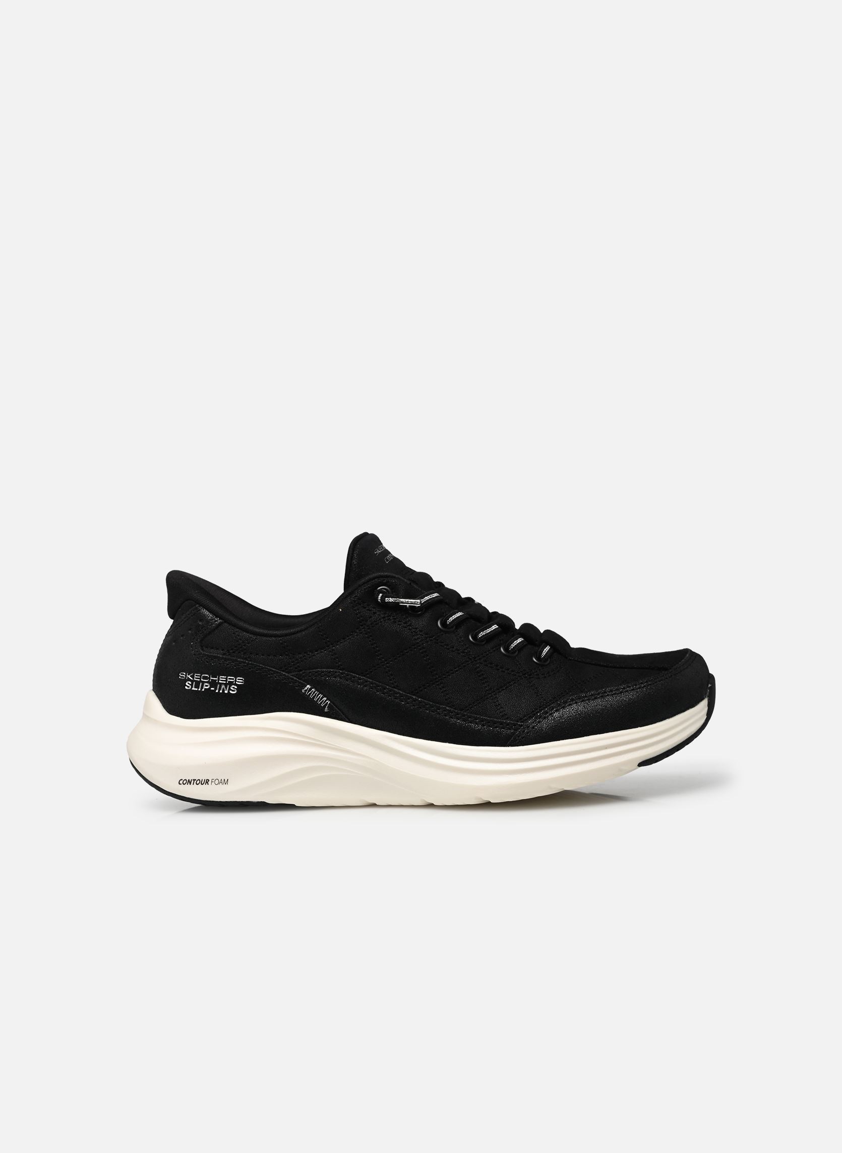 Sneaker SLIP-INS Contour Foam - Nat E damen schwarz Skechers Sneaker SLIP-INS Contour Foam - Nat E damen schwarz BKSL