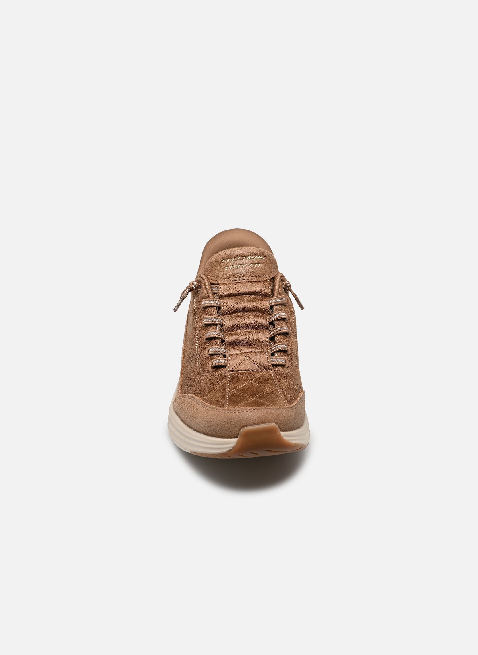 Baskets SLIP-INS Contour Foam - Nat E femme marron Skechers Baskets SLIP-INS Contour Foam - Nat E femme marron CSNT