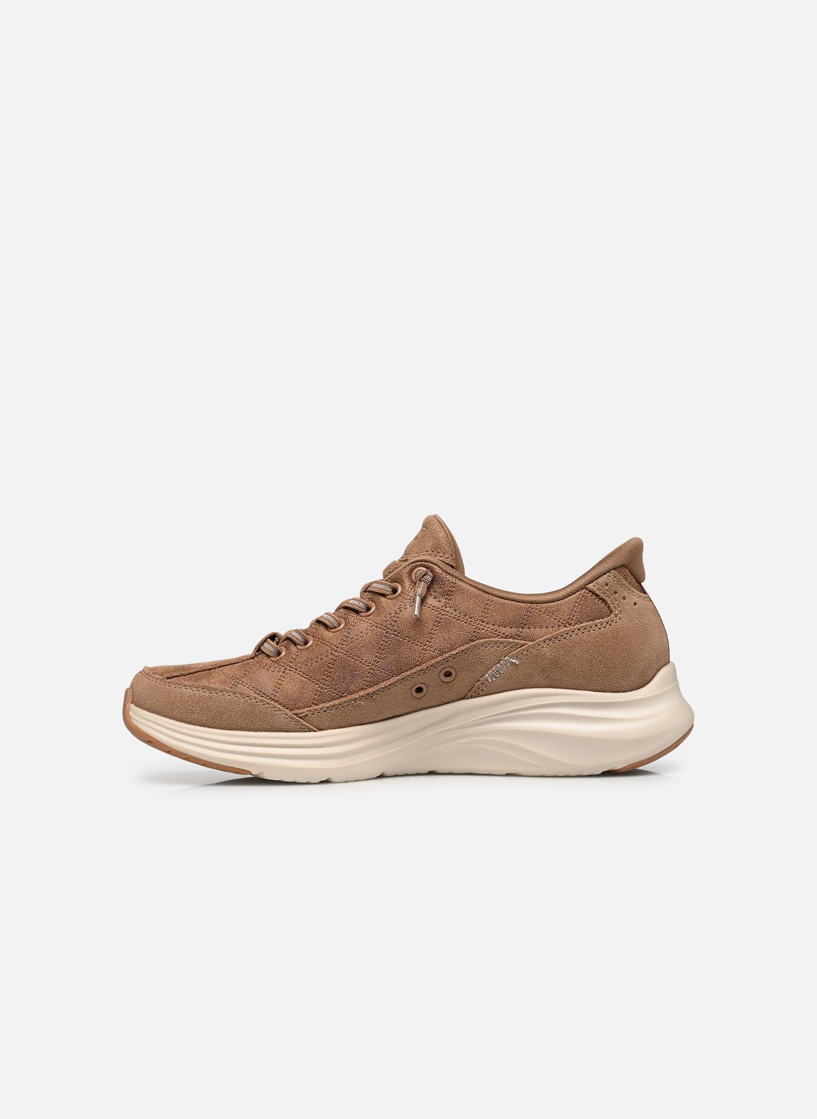 Baskets SLIP-INS Contour Foam - Nat E femme marron Skechers Baskets SLIP-INS Contour Foam - Nat E femme marron CSNT