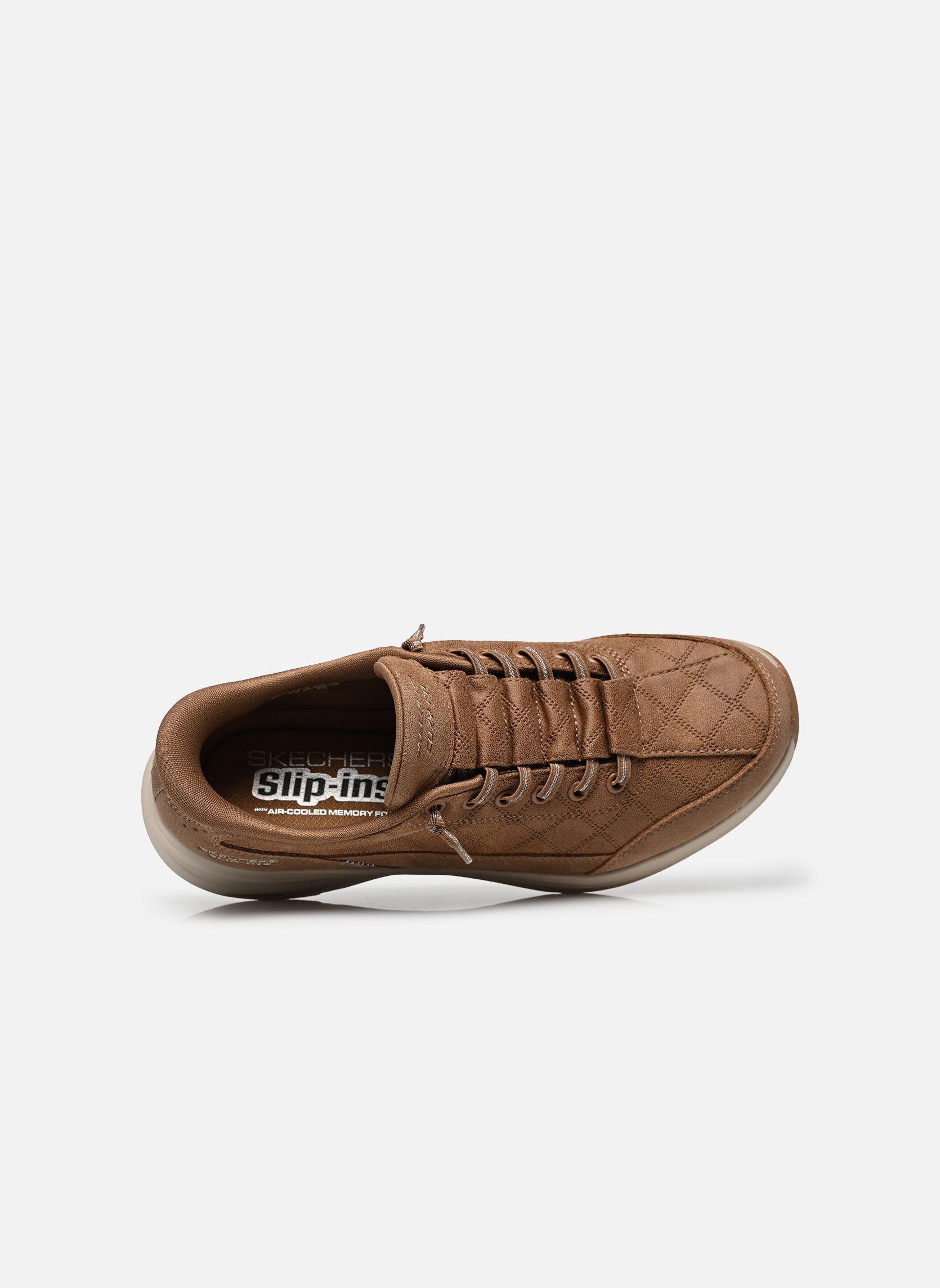 Baskets SLIP-INS Contour Foam - Nat E femme marron Skechers Baskets SLIP-INS Contour Foam - Nat E femme marron CSNT