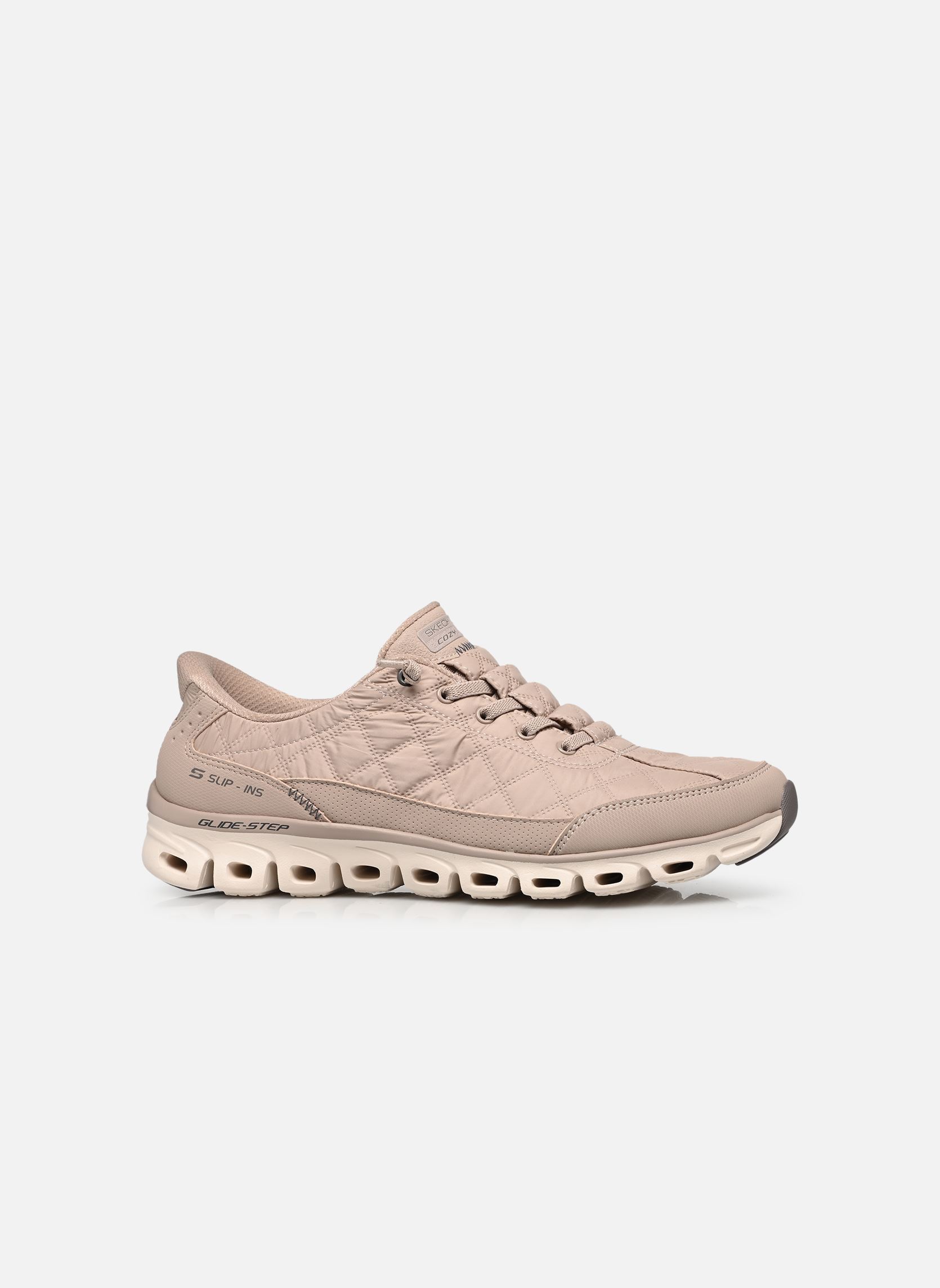 Baskets SLIP-INS Glide-Step - At Ease femme beige Skechers Baskets SLIP-INS Glide-Step - At Ease femme beige TPE