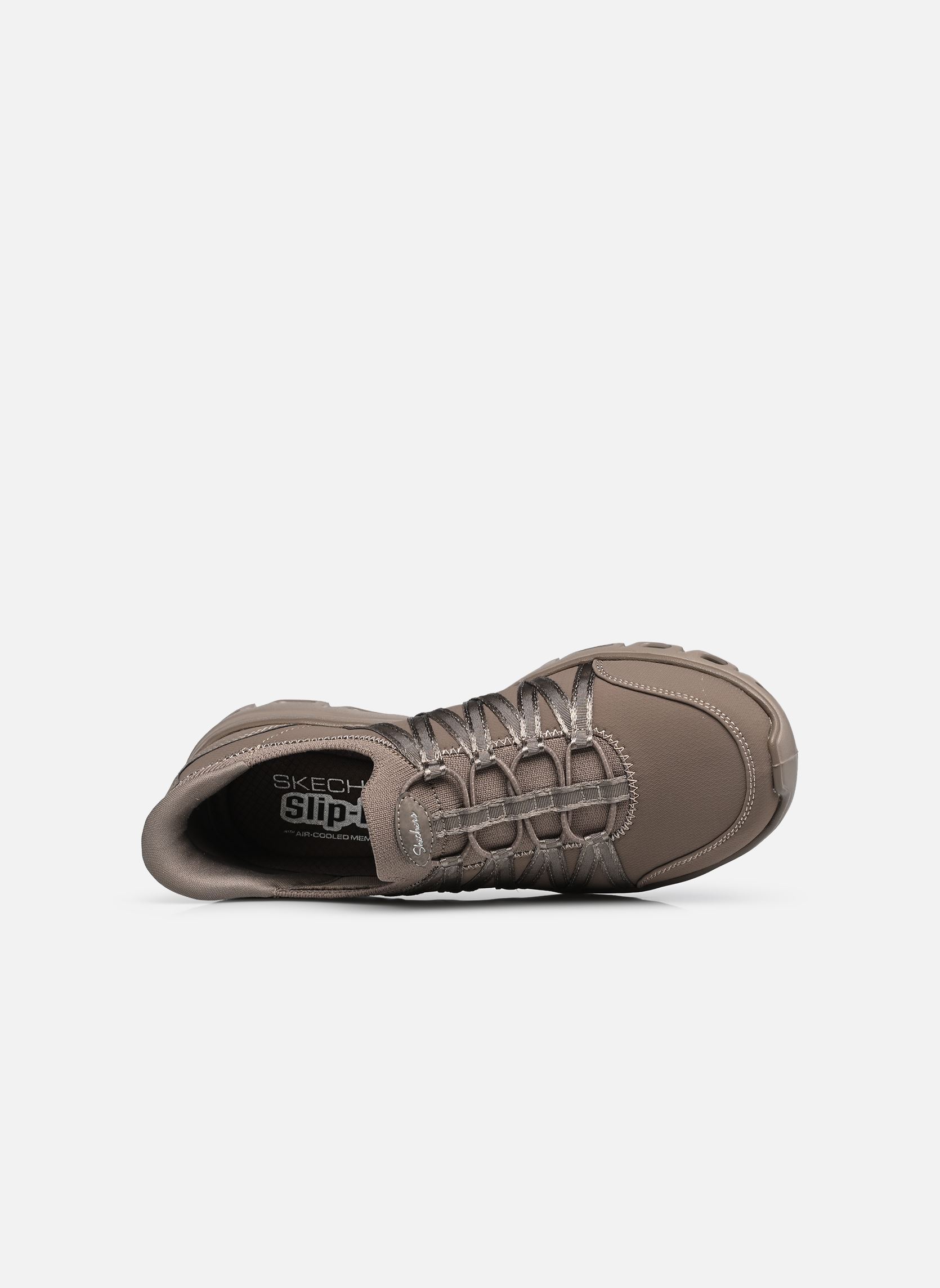 Baskets SLIP-INS Glide-Step Comfort femme marron Skechers Baskets SLIP-INS Glide-Step Comfort femme marron DKTP