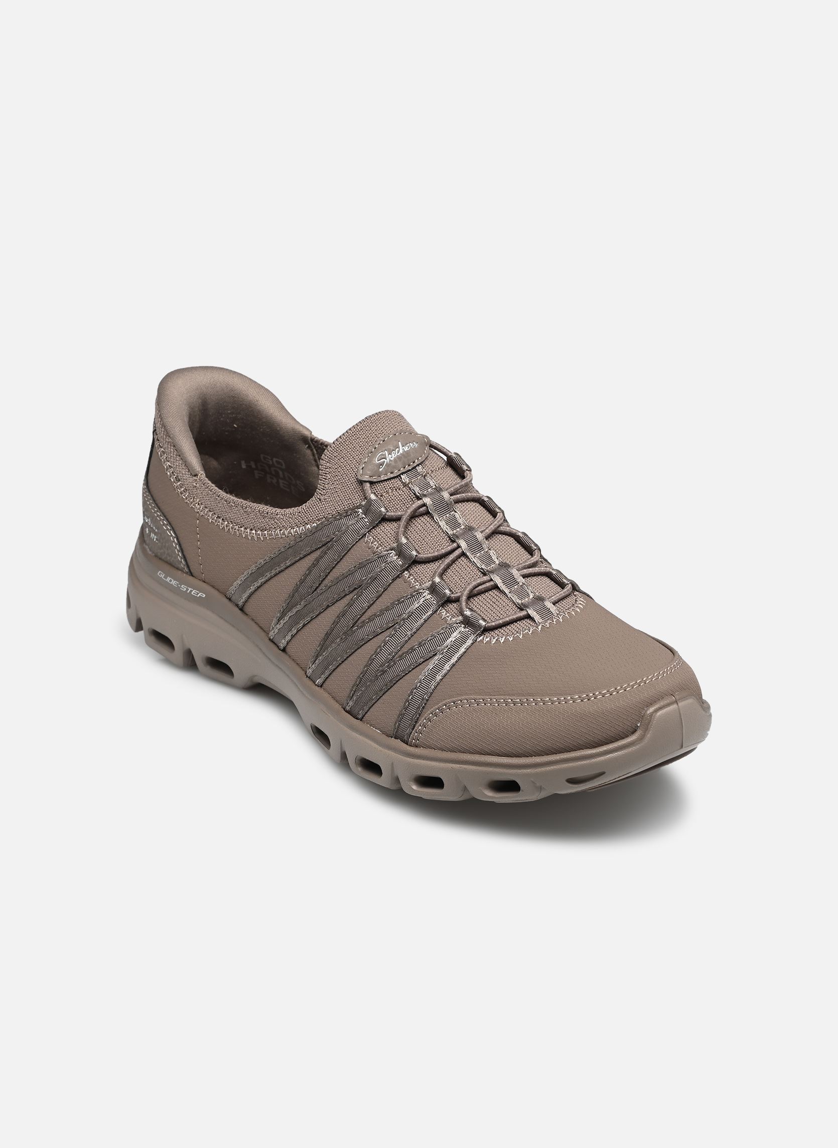 Baskets SLIP-INS Glide-Step Comfort femme marron Skechers Baskets SLIP-INS Glide-Step Comfort femme marron DKTP