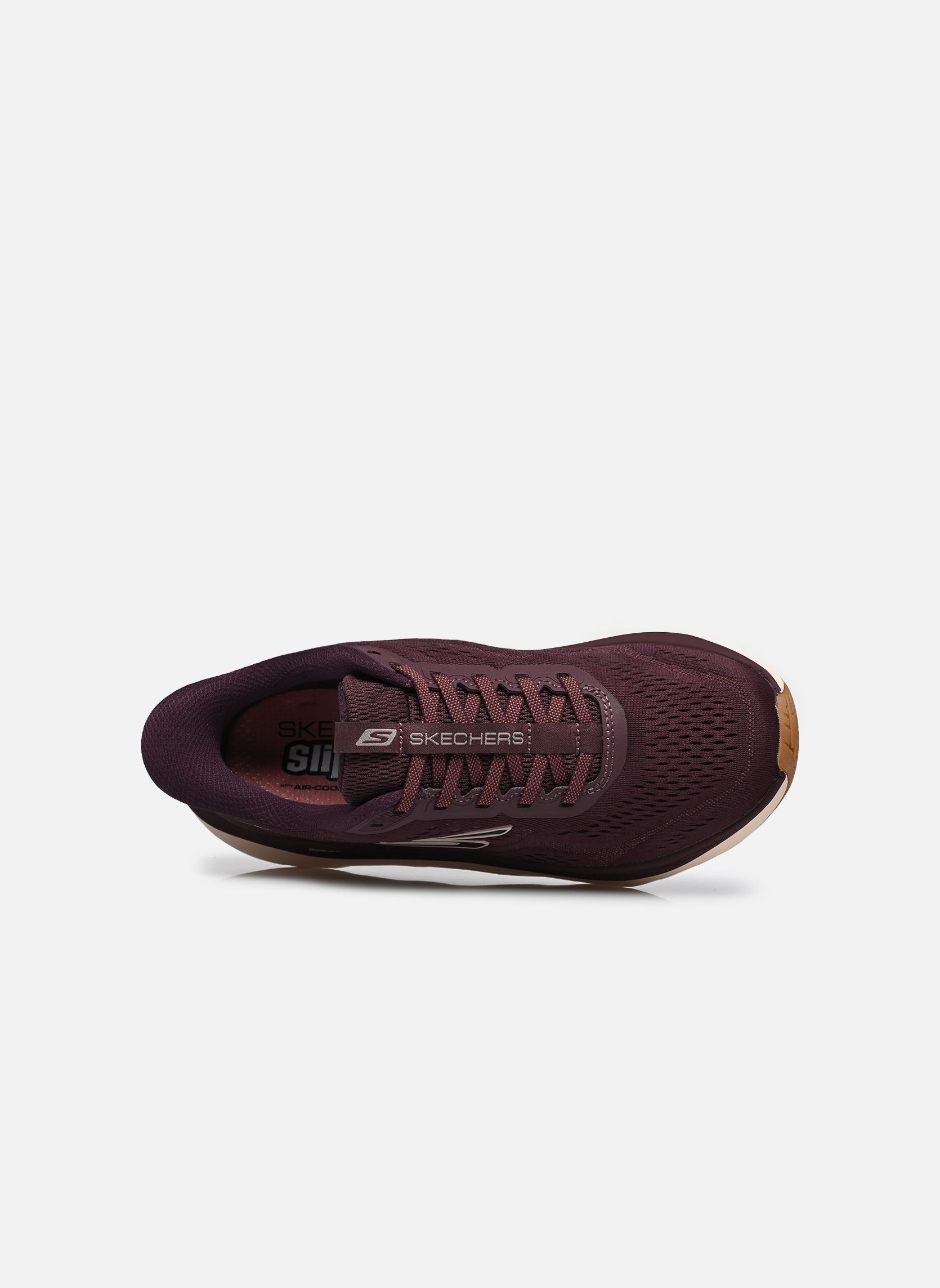 Baskets SLIP-INS MAX RUN femme bordeaux Skechers Baskets SLIP-INS MAX RUN femme bordeaux BURG