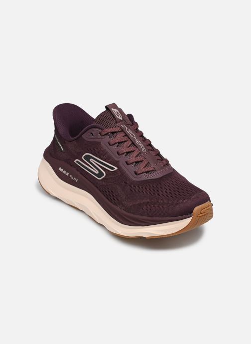 Skechers Baskets SLIP-INS MAX RUN femme bordeaux