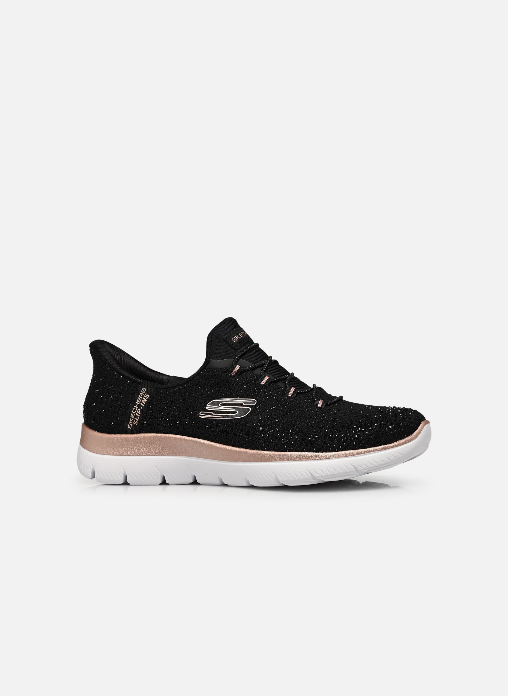 Baskets SLIP-INS Summits - Brilliant femme noir Skechers Baskets SLIP-INS Summits - Brilliant femme noir BKRG