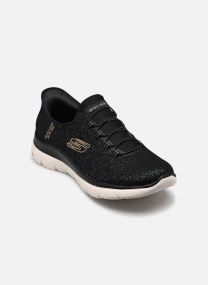 Baskets SLIP-INS Summits - Lunar Glow femme noir Skechers Baskets SLIP-INS Summits - Lunar Glow femme noir BKGD