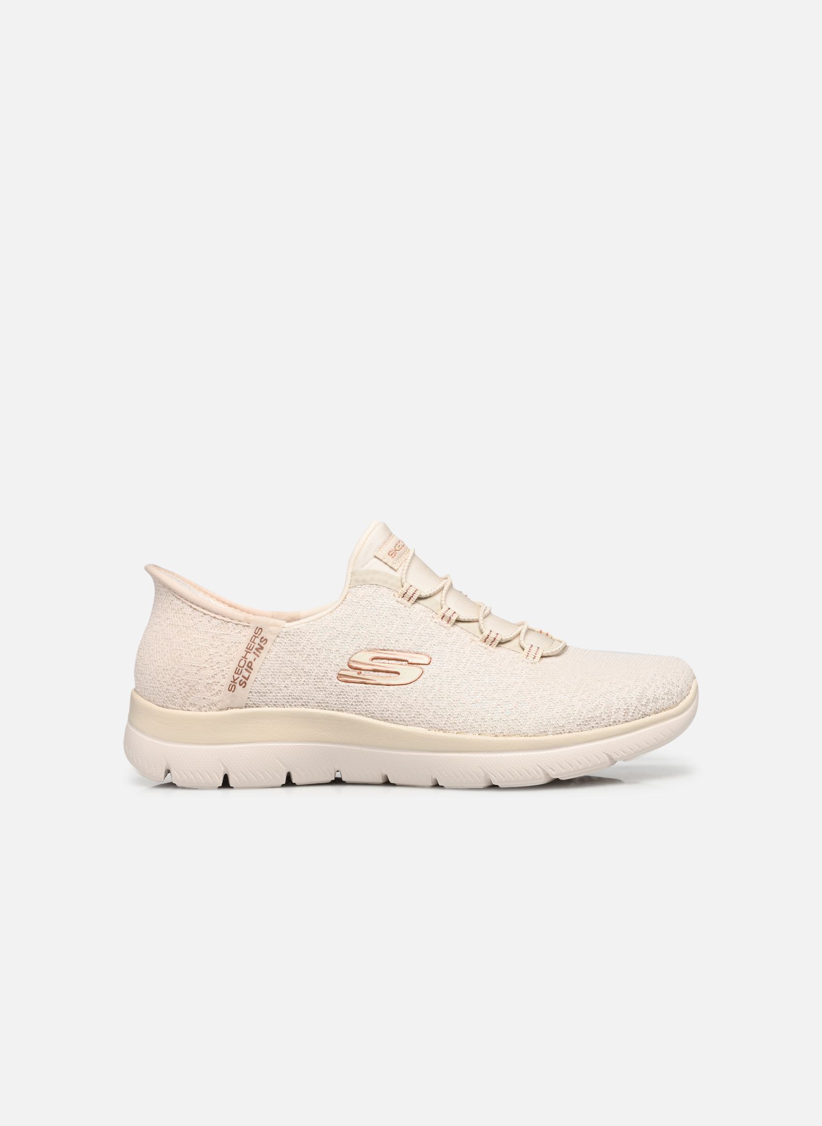Baskets SLIP-INS Summits - Lunar Glow femme blanc Skechers Baskets SLIP-INS Summits - Lunar Glow femme blanc NAT