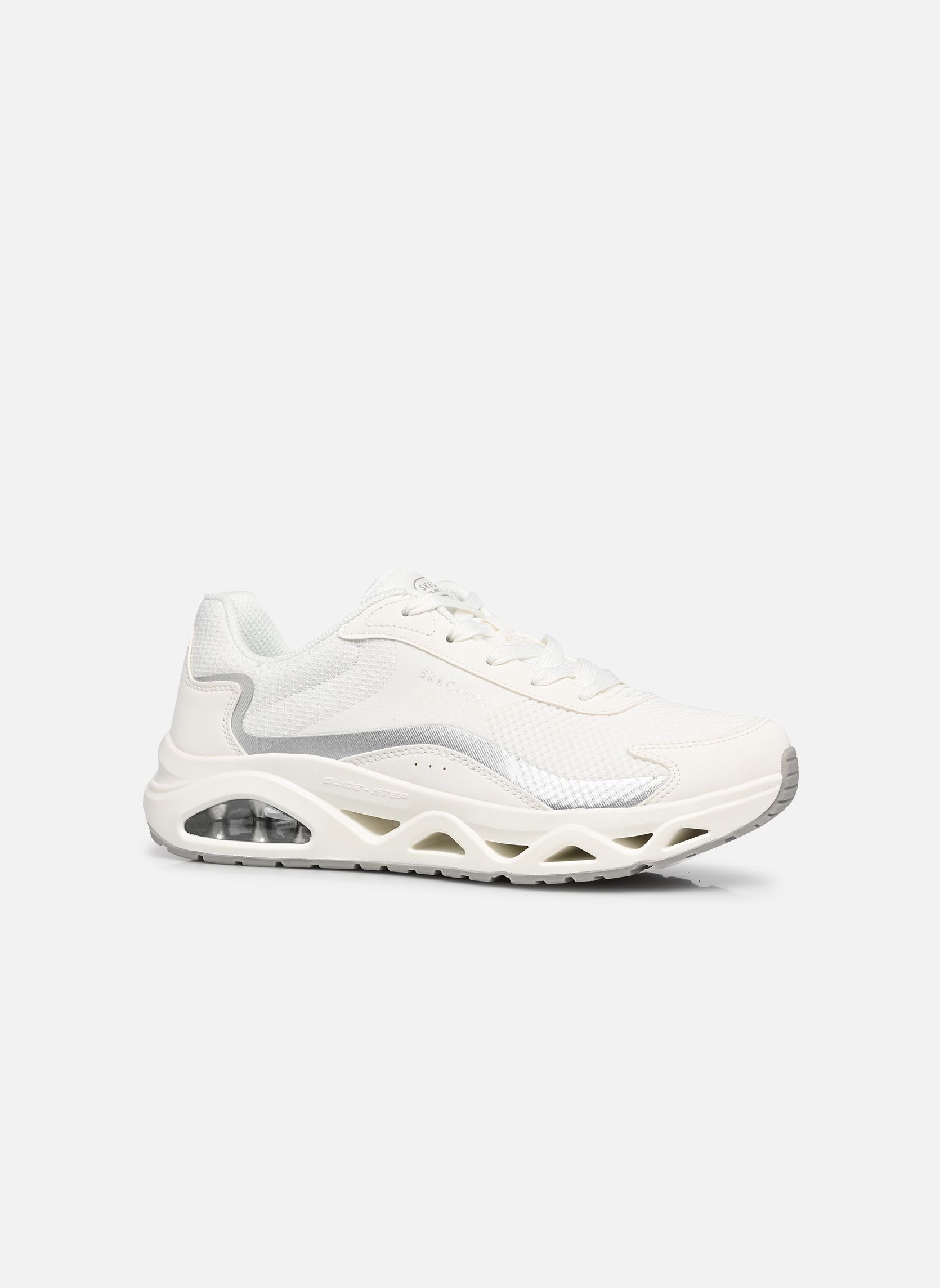 Baskets Uno Glide-Step - Glide Surge femme blanc Skechers Baskets Uno Glide-Step - Glide Surge femme blanc WHT