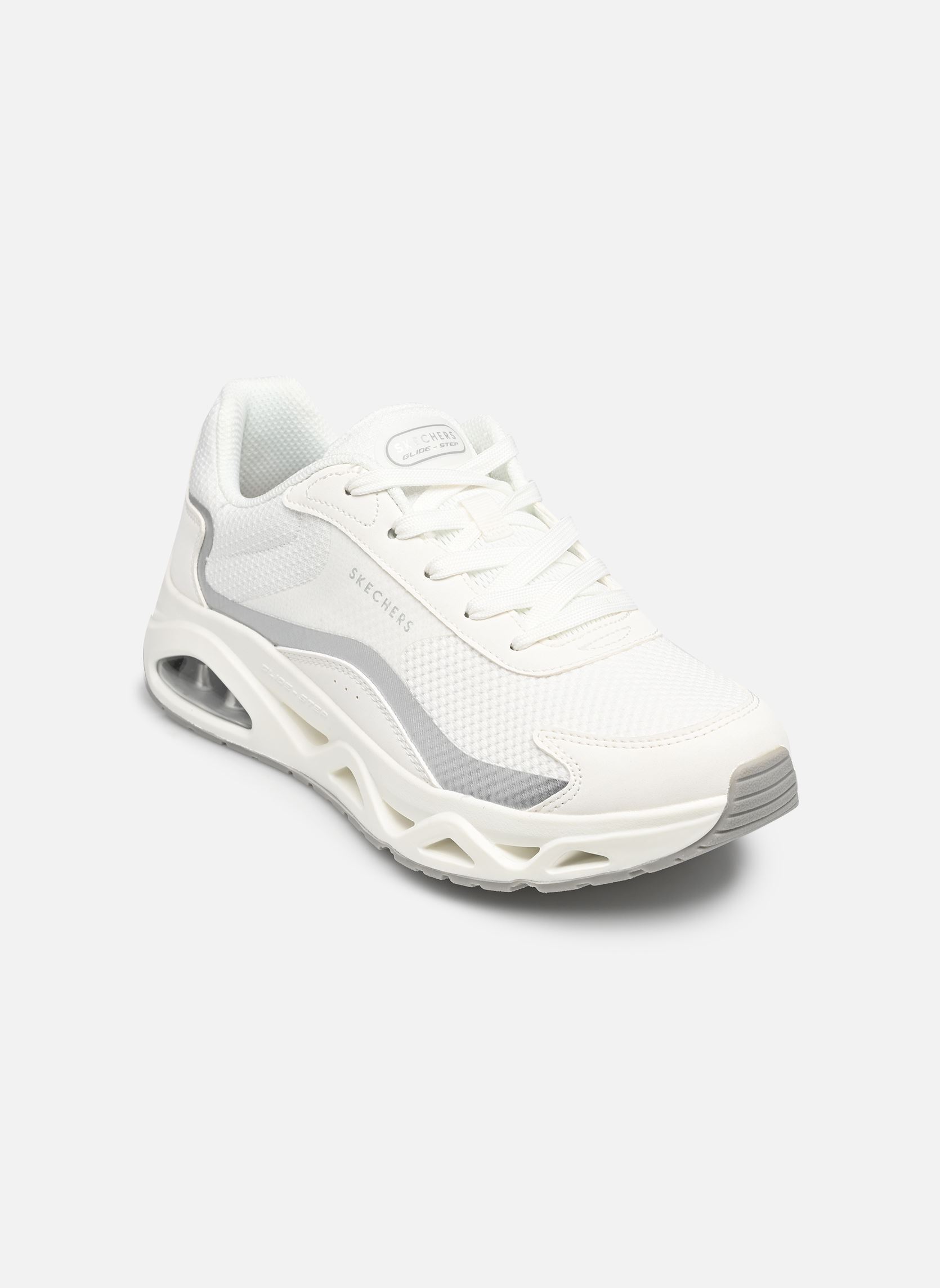 Baskets Uno Glide-Step - Glide Surge femme blanc Skechers Baskets Uno Glide-Step - Glide Surge femme blanc WHT