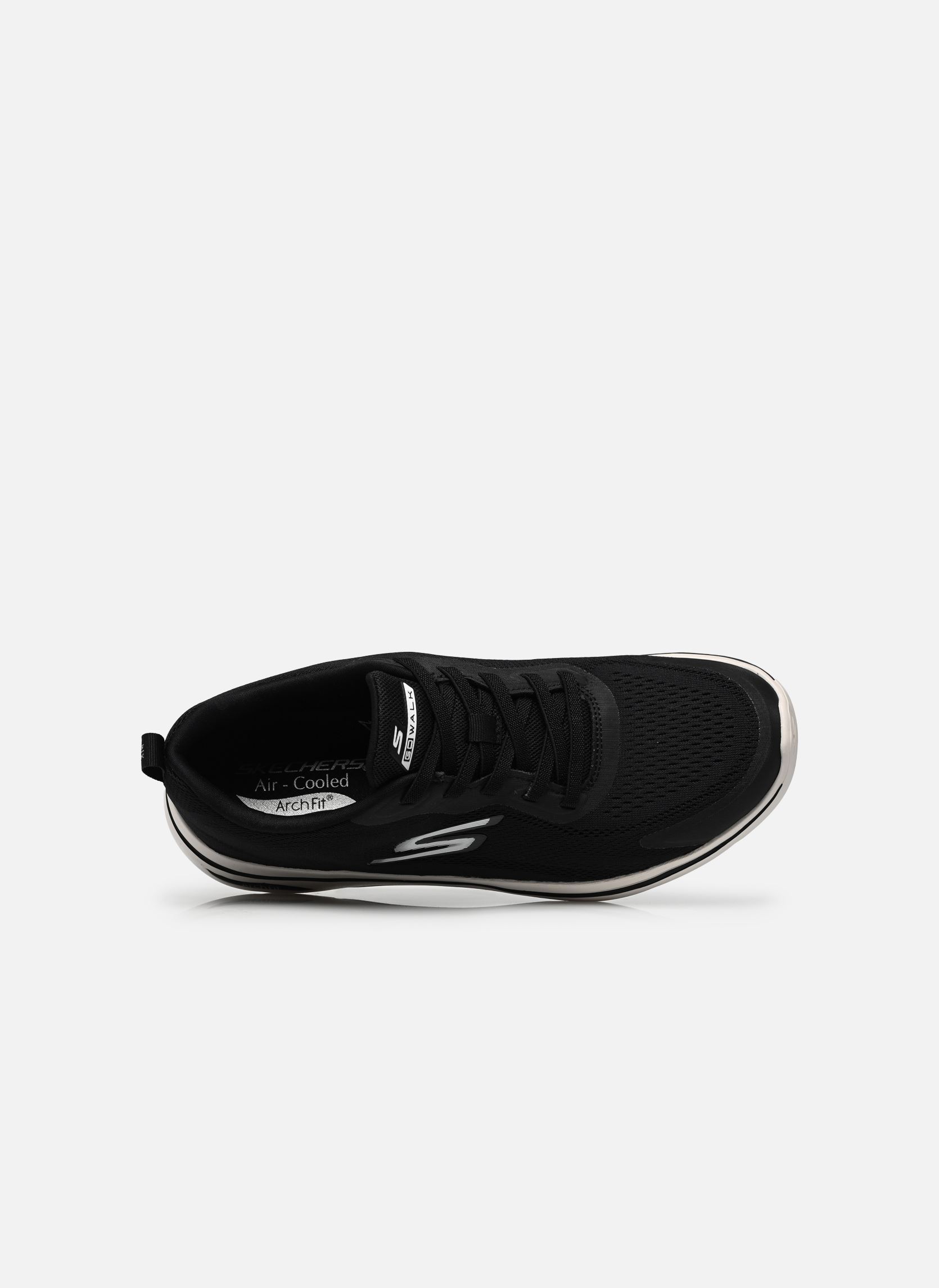 Baskets Go Walk Arch Fit 2.0 - Levy homme noir Skechers Baskets Go Walk Arch Fit 2.0 - Levy homme noir BKW