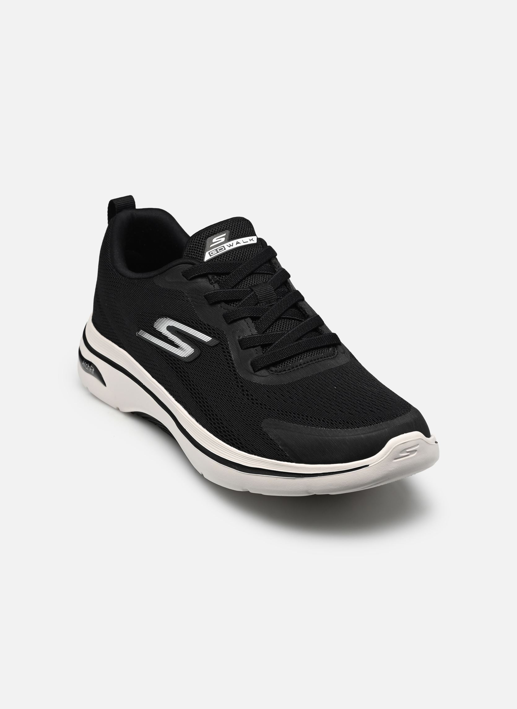 Baskets Go Walk Arch Fit 2.0 - Levy homme noir Skechers Baskets Go Walk Arch Fit 2.0 - Levy homme noir BKW