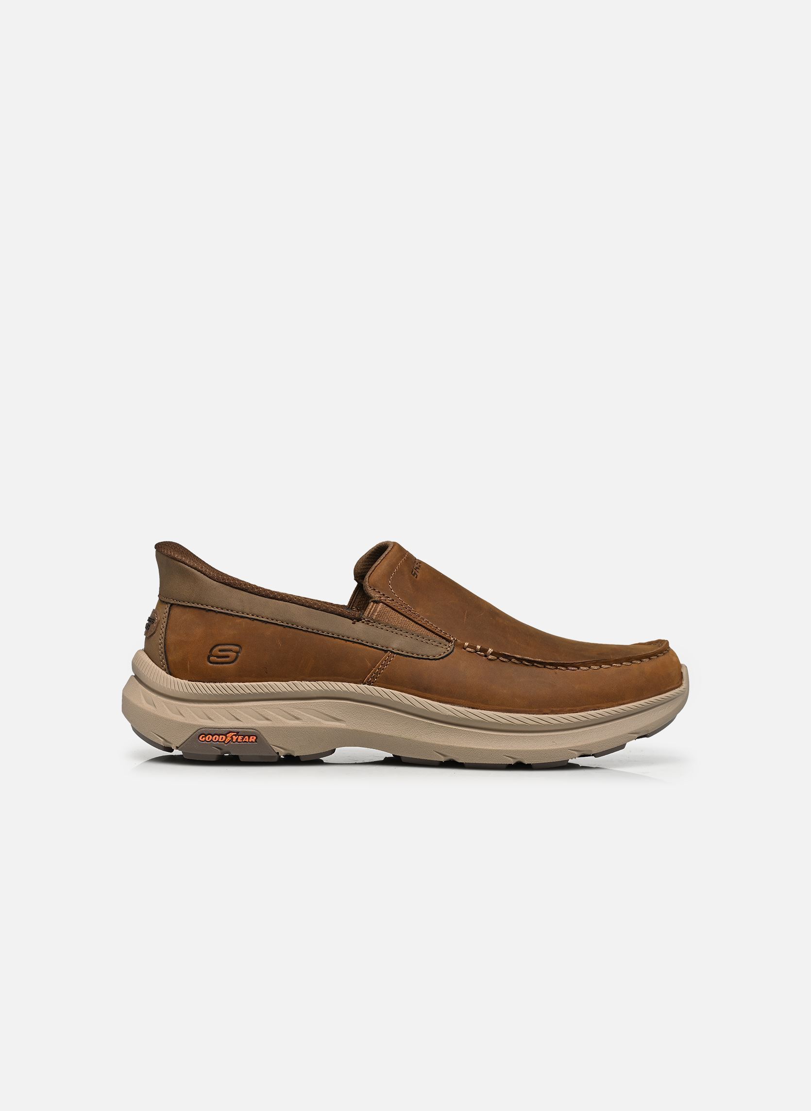 Sneaker SLIP-INS Pollard - Osgood herren braun Skechers Sneaker SLIP-INS Pollard - Osgood herren braun DSRT
