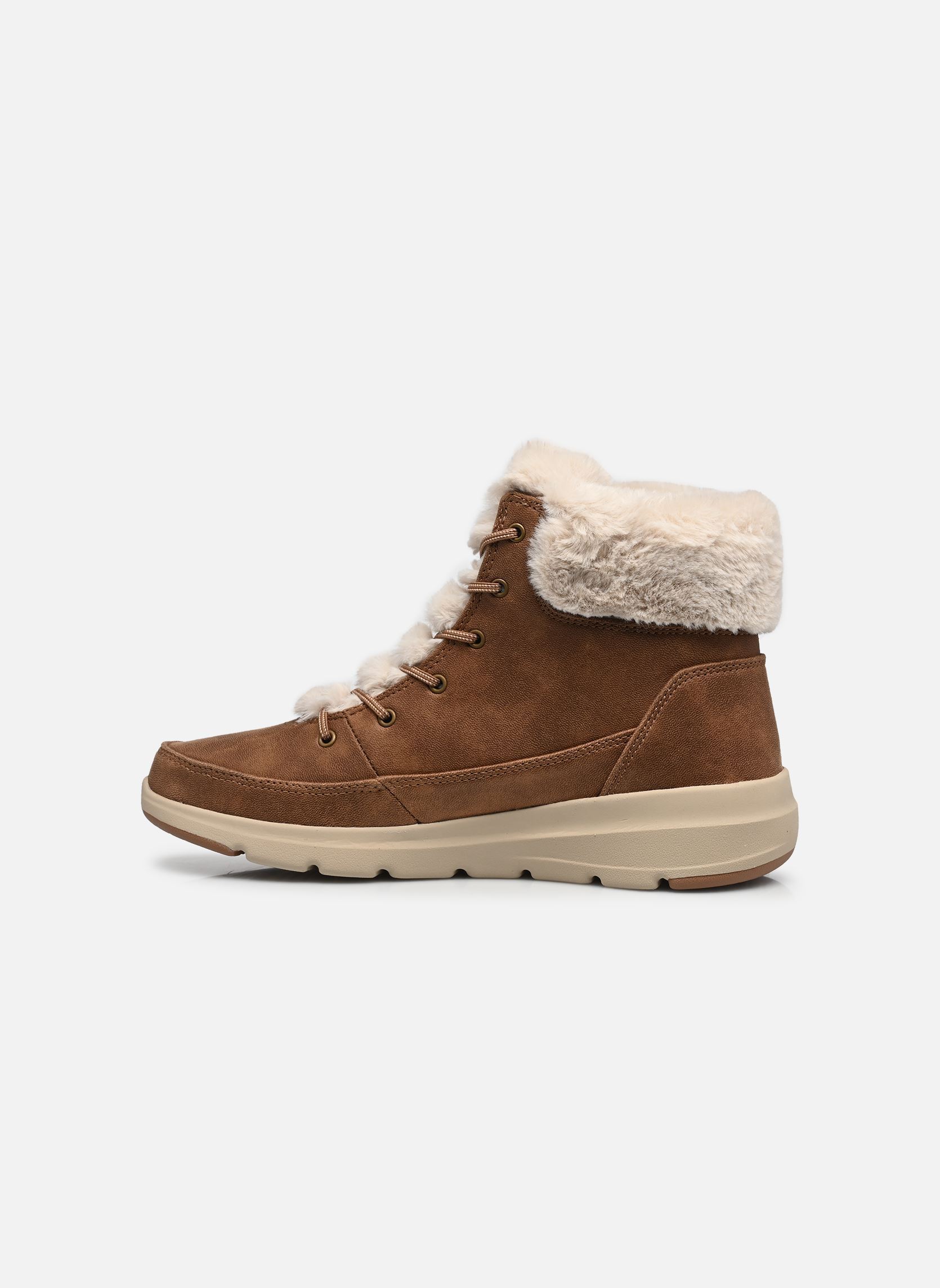 Bottines fourrées Glacial Ultra - Wonderland femme marron Skechers Bottines fourrées Glacial Ultra - Wonderland femme marron CSNT
