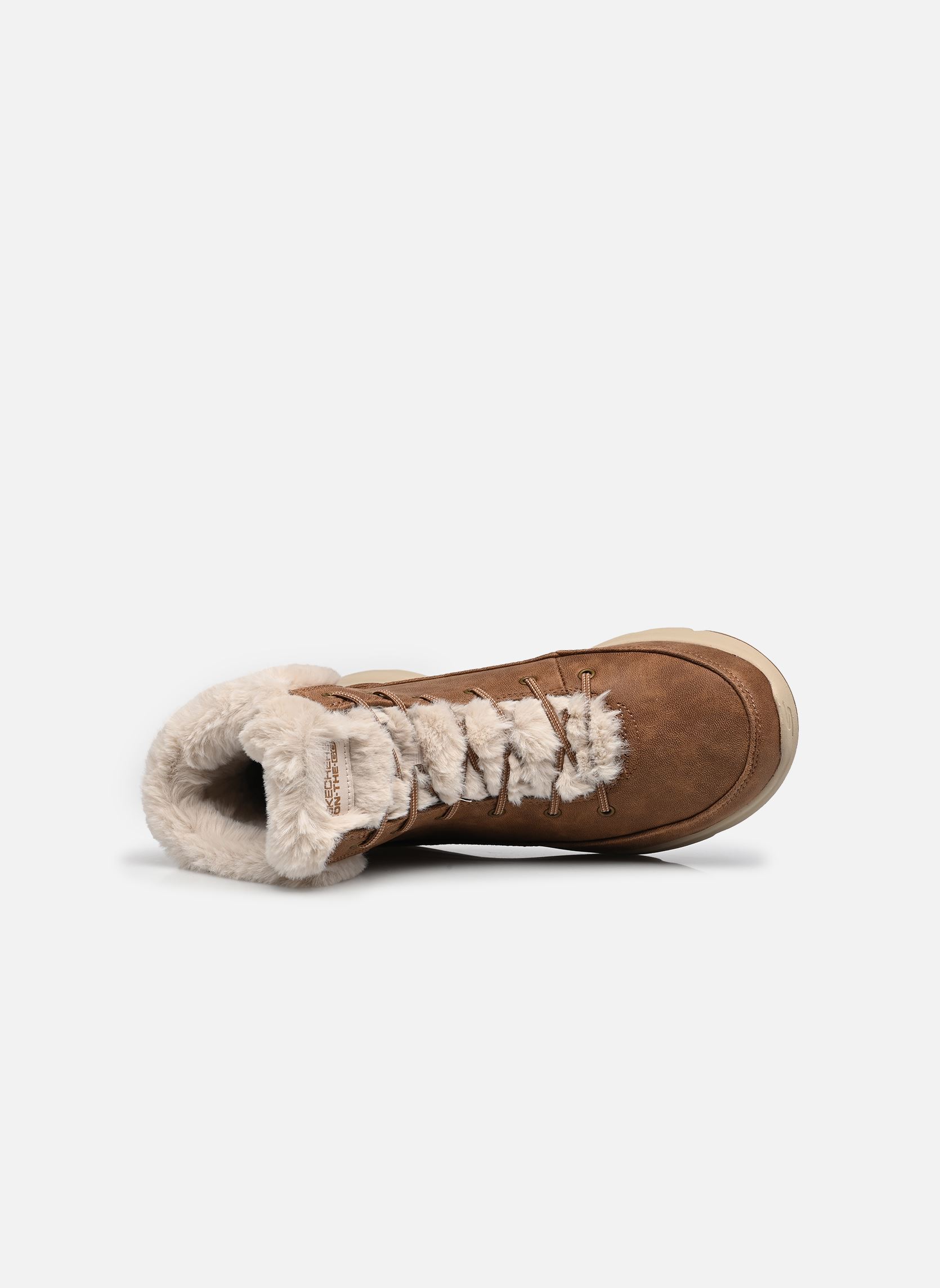 Bottines fourrées Glacial Ultra - Wonderland femme marron Skechers Bottines fourrées Glacial Ultra - Wonderland femme marron CSNT
